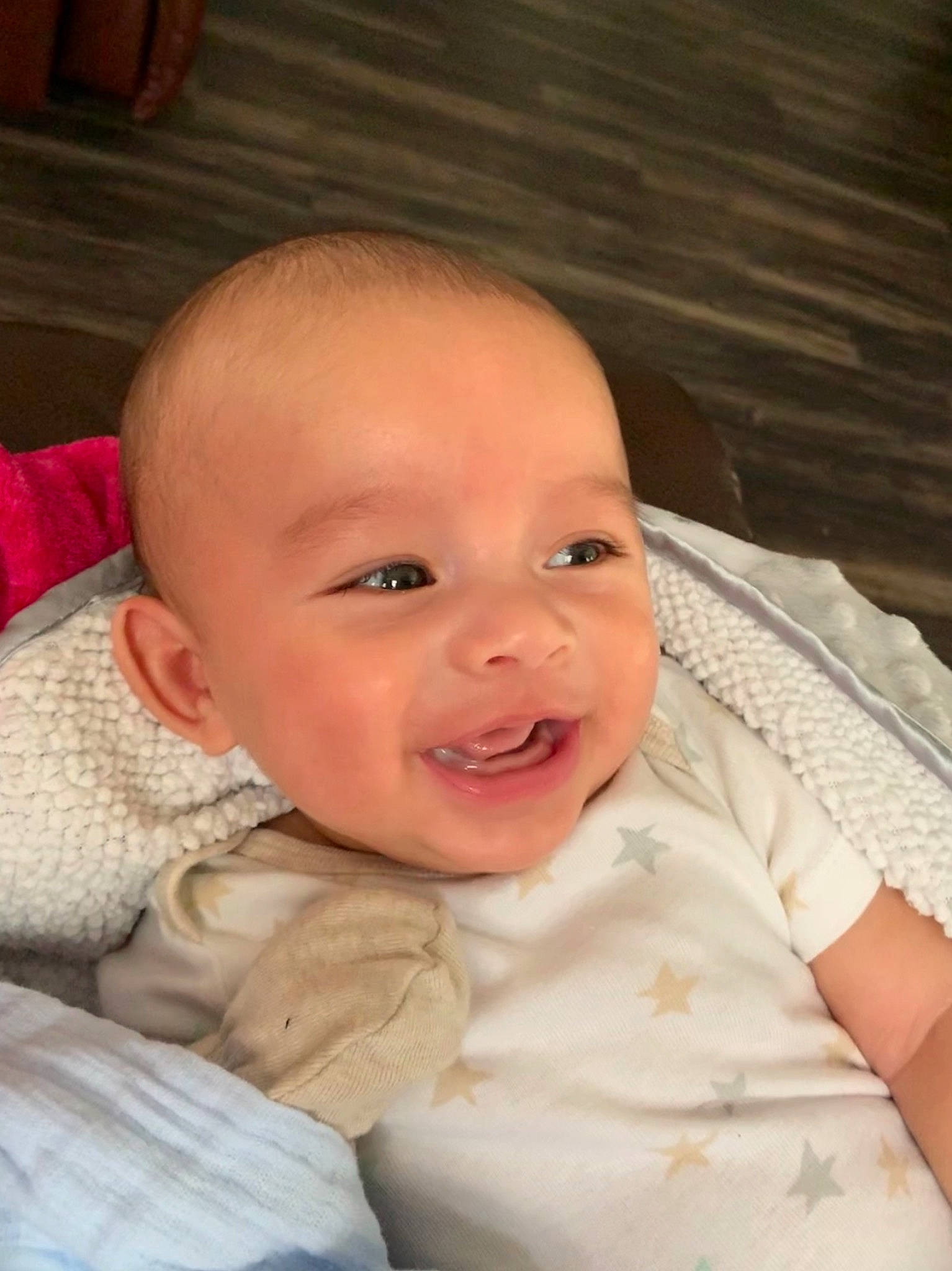 Bishop joined the competition — help win amazing prizes! baby, baby_making_funny_faces, cheek, child, chin, eye, face, facial_expression, forehead, head, lip, mouth, nose, person, skin, smile, toddler