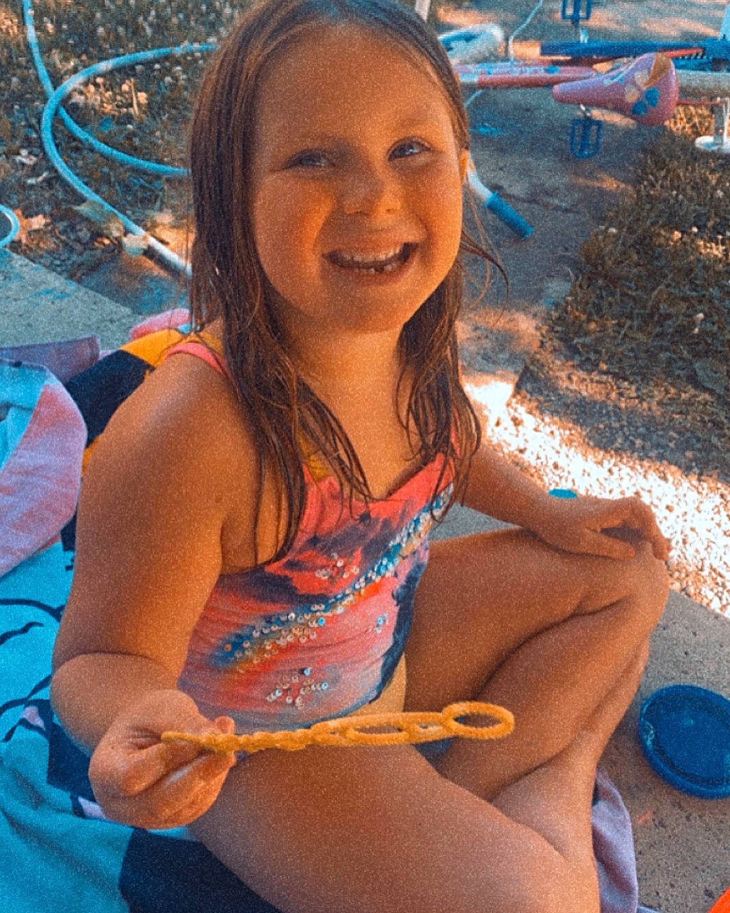 Emery joined the competition — help win amazing prizes! arm, azure, brassiere, chest, cool, daytime, face, facial_expression, hairstyle, happy, human_body, joy, leg, leisure, muscle, organ, people_in_nature, person, smile, sunlight