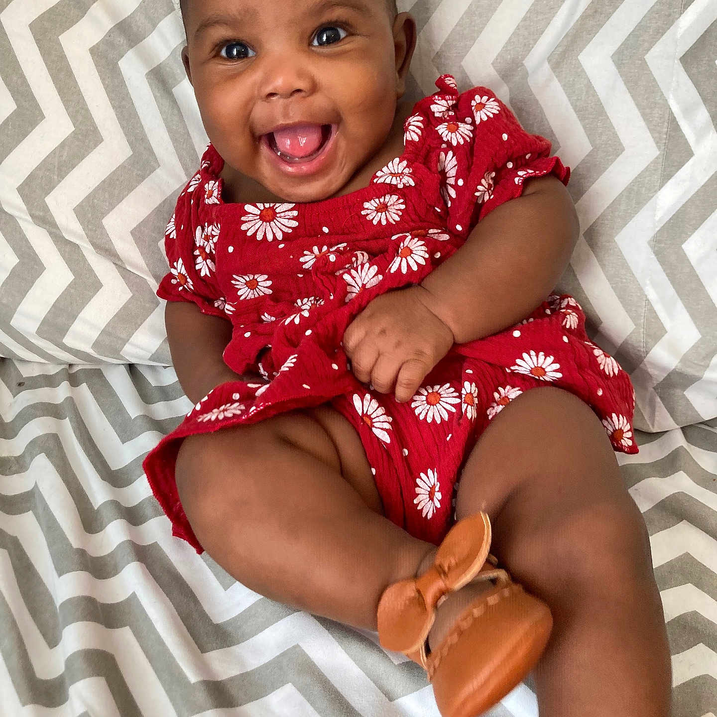 Armani joined the competition — help win amazing prizes! accessories, baby, babylaughing, bracelet, clothing, dress, face, footwear, furniture, happy, head, jewelry, laughing, person, photography, portrait, sandal, shoe, sitting, smile