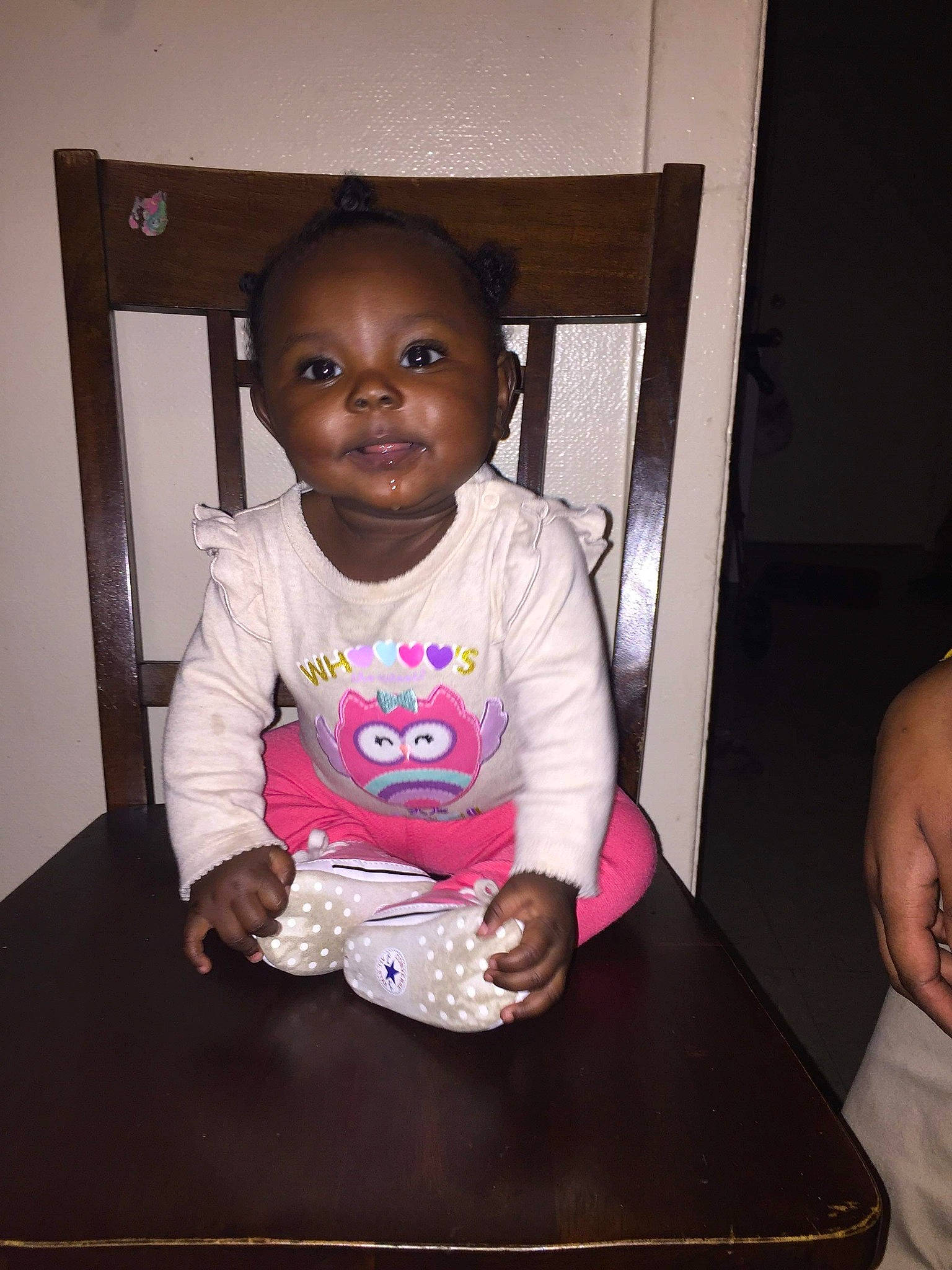 Nakiah joined the competition — help win amazing prizes! child, cool, day, fun, girl, person, pink, product, smile, t_shirt, toddler