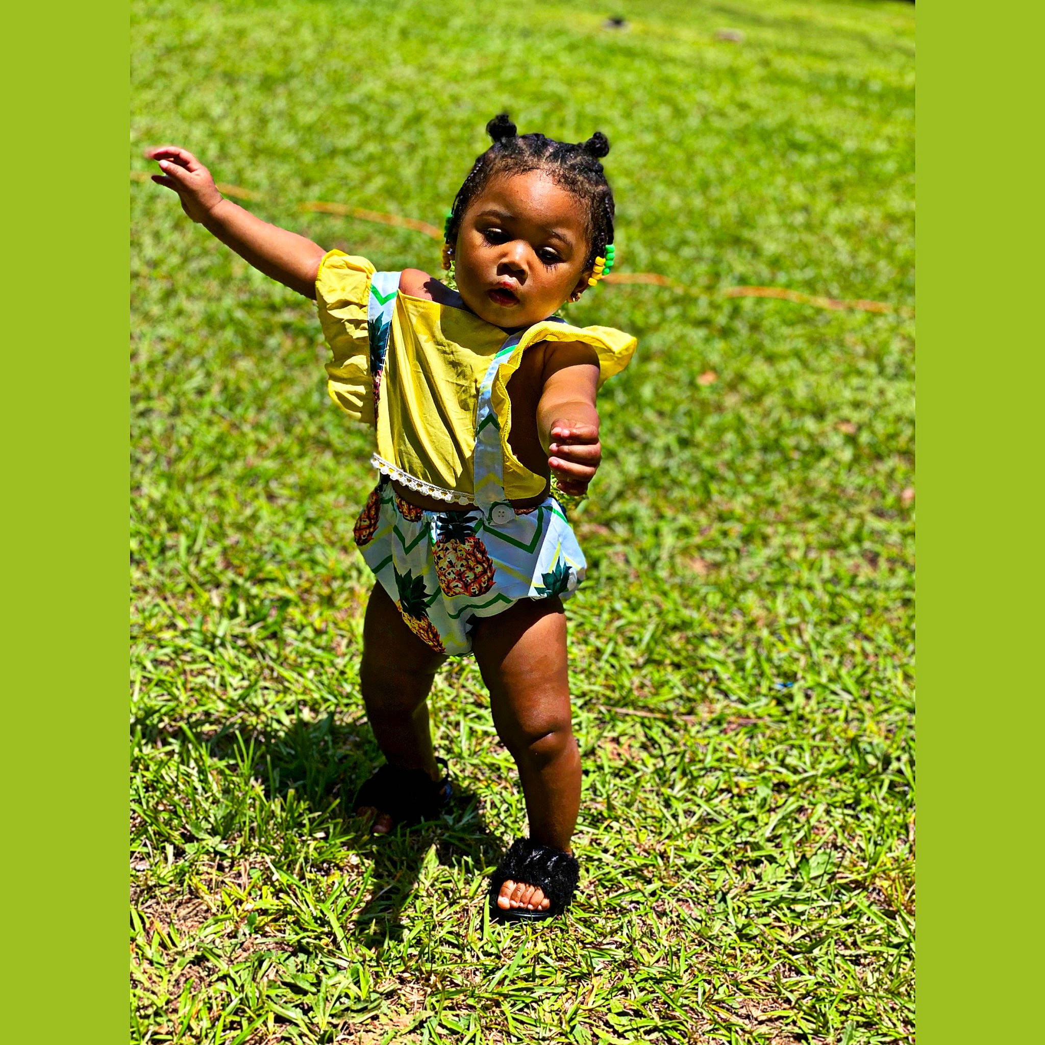 Royalty joined the competition — help win amazing prizes! adaptation, child, fun, gesture, grass, green, happy, lawn, meadow, people_in_nature, person, photography, plant, play, smile, toddler, tree