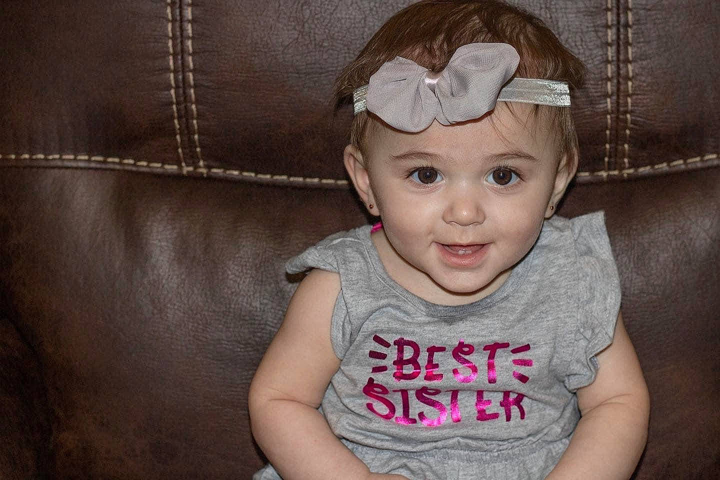 Airabella joined the competition — help win amazing prizes! baby, baby_toddler_clothing, cheek, child, child_model, ear, fashion_accessory, forehead, hair_accessory, head, headband, headgear, headpiece, headwear, iris, person, skin, smile, toddler