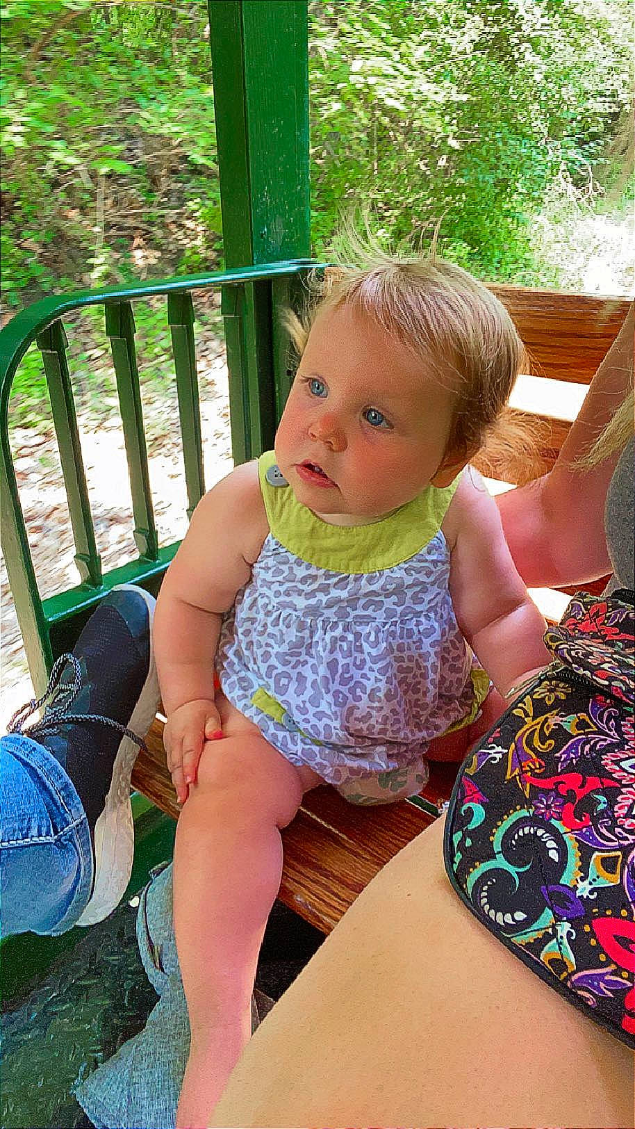 Mila joined the competition — help win amazing prizes! baby, baby_toddler_clothing, chair, child, facial_expression, fun, grass, green, hairstyle, happy, leaf, leisure, mammal, person, plant, product, sitting, skin, summer, thigh