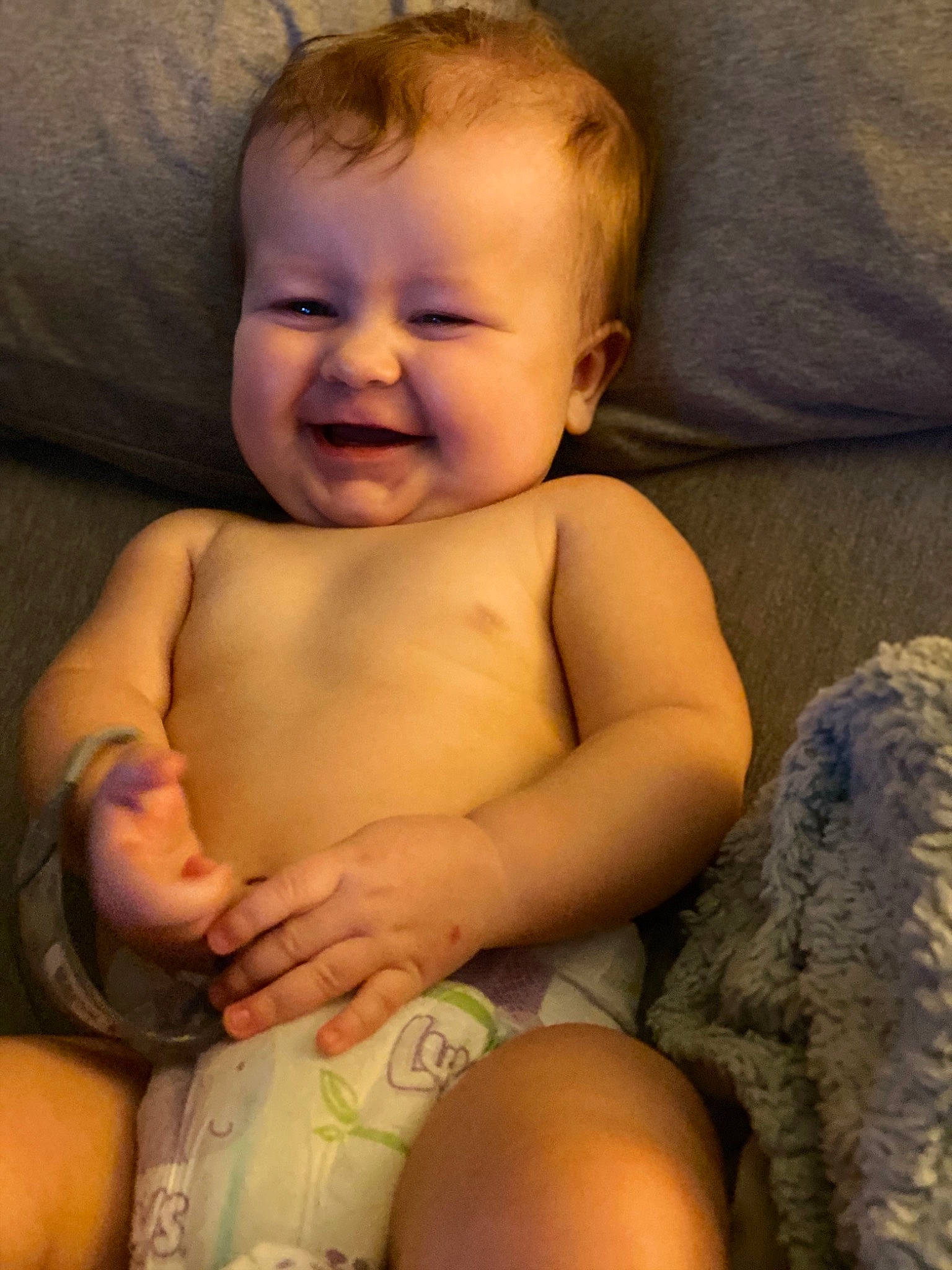 Greyson is registered to the contest to win money with this photo: baby, cheek, child, face, finger, joy, mouth, muscle, person, skin, thumb, toddler