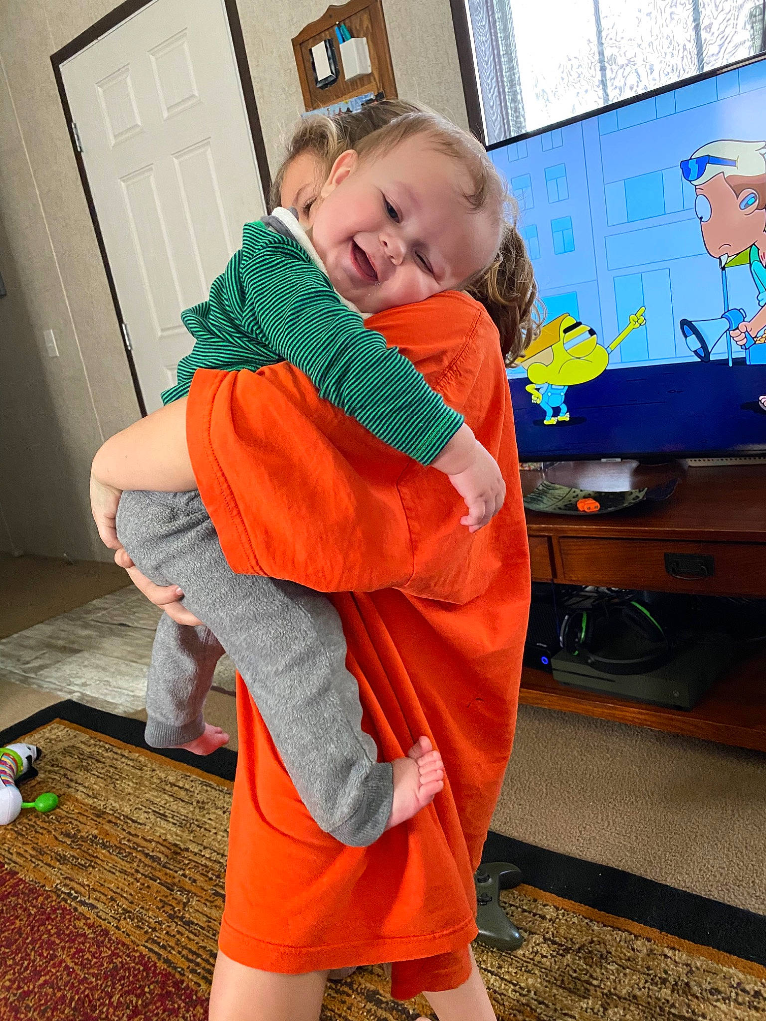 Greyson joined the competition — help win amazing prizes! child, costume, orange, person, toddler