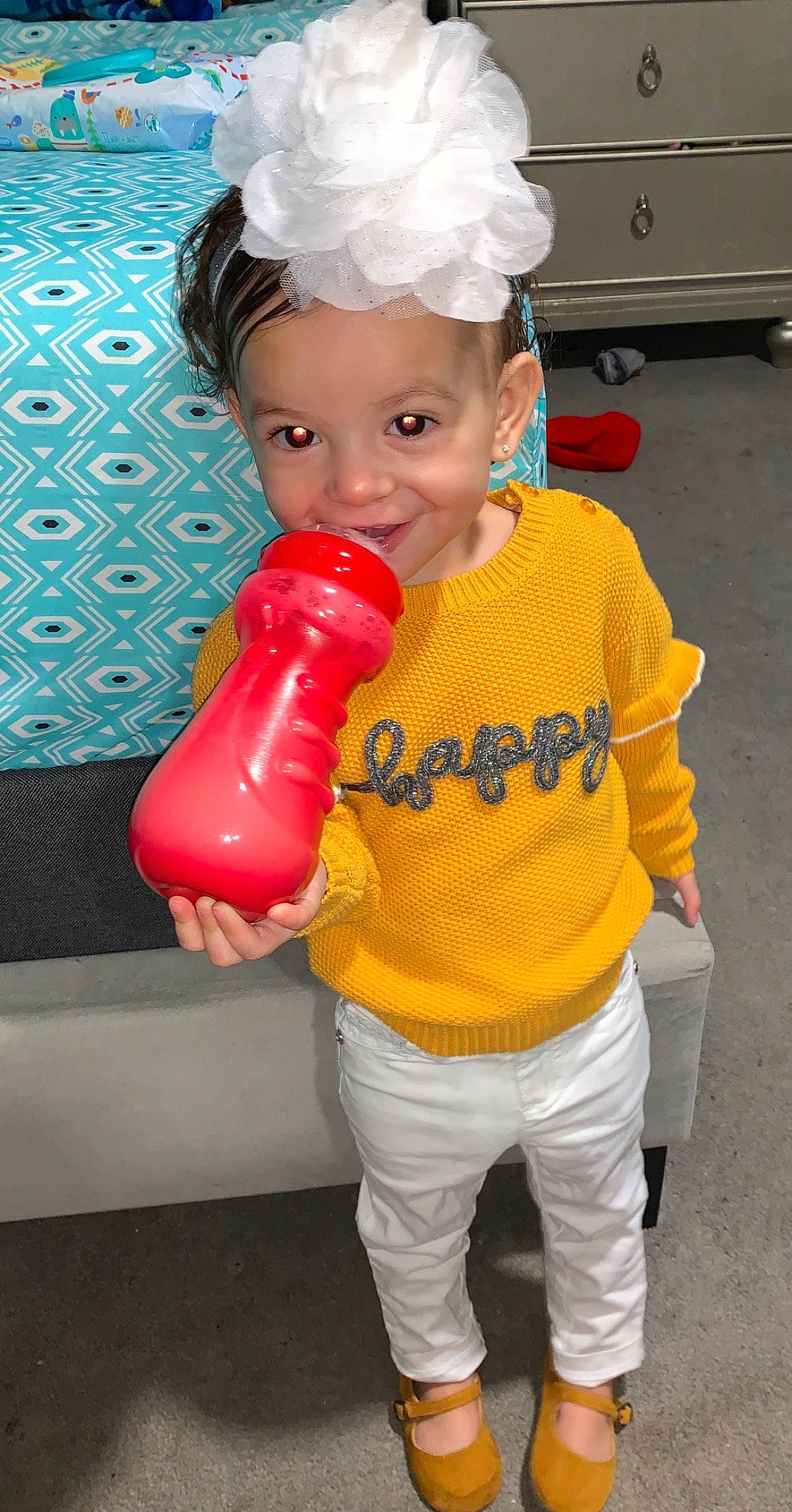 Kasaiyah joined the competition — help win amazing prizes! balloon, child, joy, party_supply, person, play, toddler