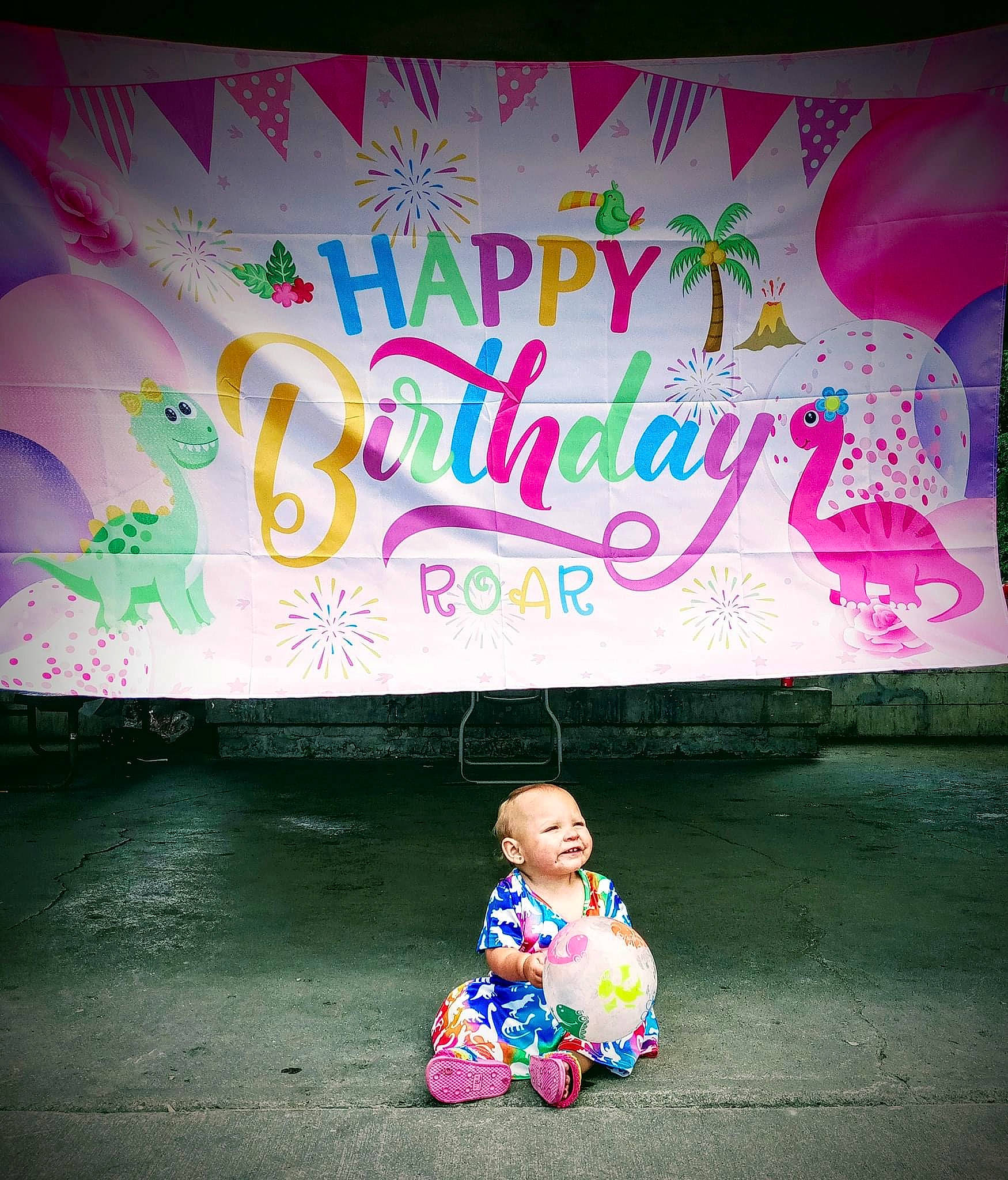 Aubrie is registered to the contest to win money with this photo: adaptation, advertising, art, child, cool, flash_photography, font, fun, graphics, happy, leisure, magenta, organism, people_in_nature, person, pink, plant, tints_and_shades, toddler, visual_arts