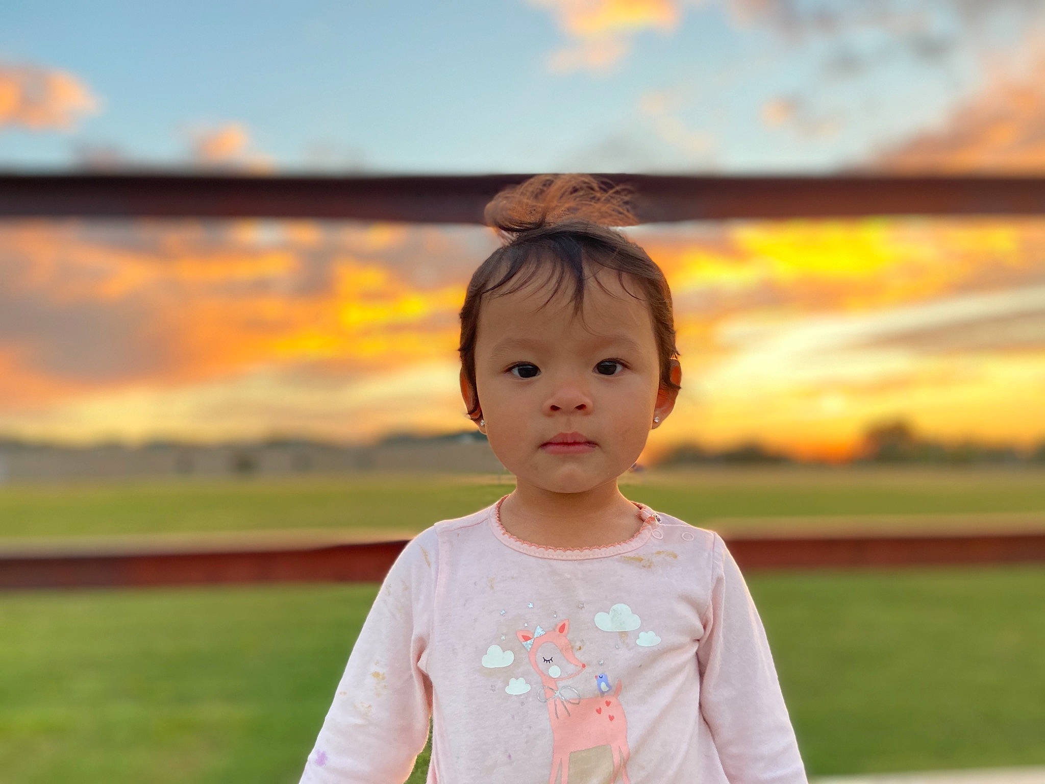 Maddie joined the competition — help win amazing prizes! beauty, child, cloud, eye, fun, grass, happy, meteorological_phenomenon, person, photograph, photography, plant, portrait_photography, sky, smile, snapshot, summer, sunlight, sunset, toddler