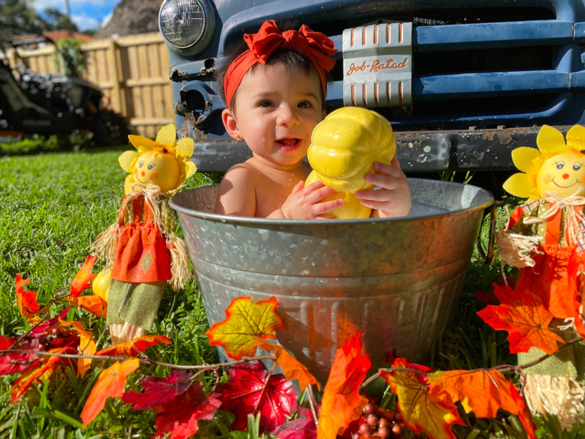 Gabriella joined the competition — help win amazing prizes! annual_plant, baby, child, event, flower, fun, garden, grass, happy, hat, headwear, leaf, leisure, local_food, natural_foods, people_in_nature, person, plant, spring, toddler