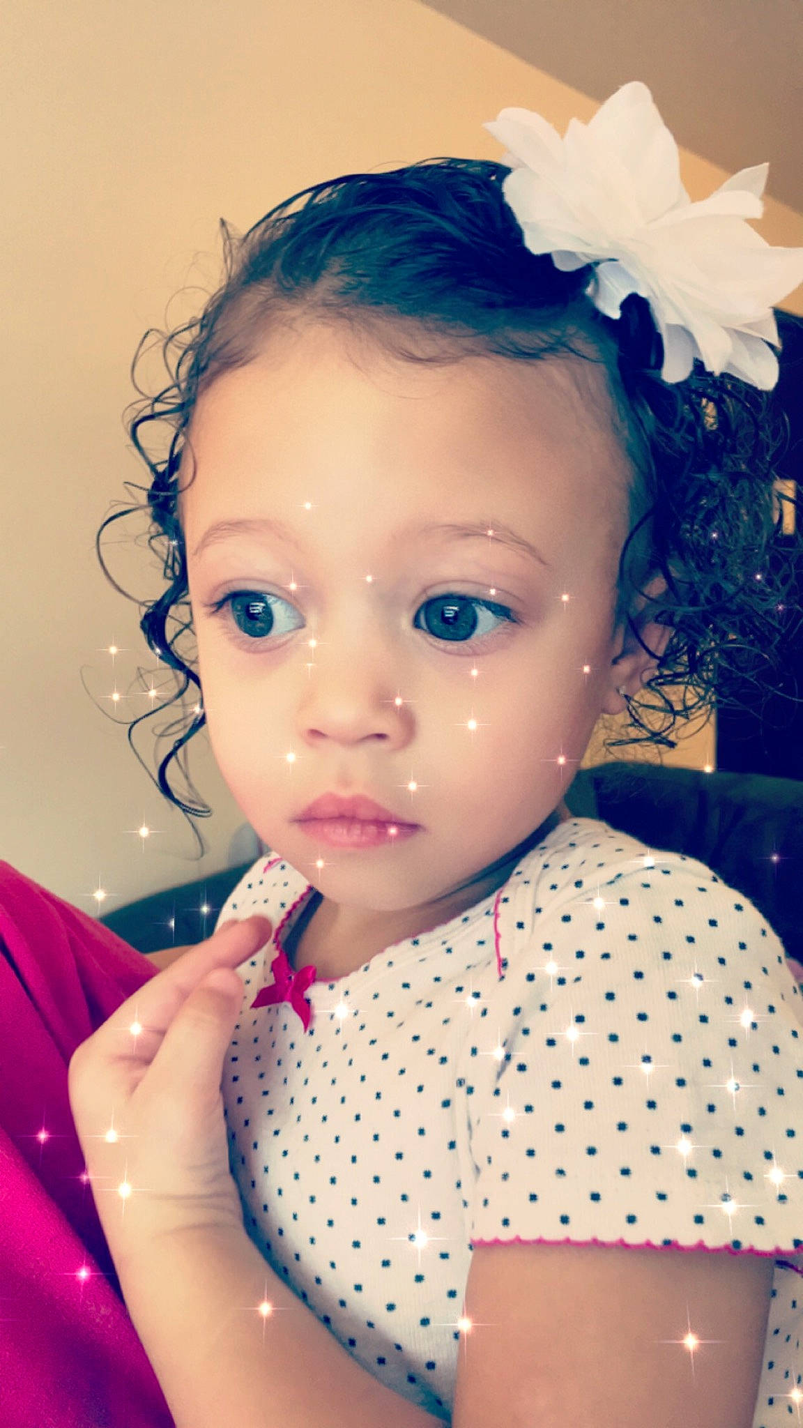 Quinn is registered to the contest to win money with this photo: baby, beauty, cheek, child, child_model, close_up, eye, eyelash, face, forehead, hair, head, iris, lip, nose, person, photography, pink, skin, smile