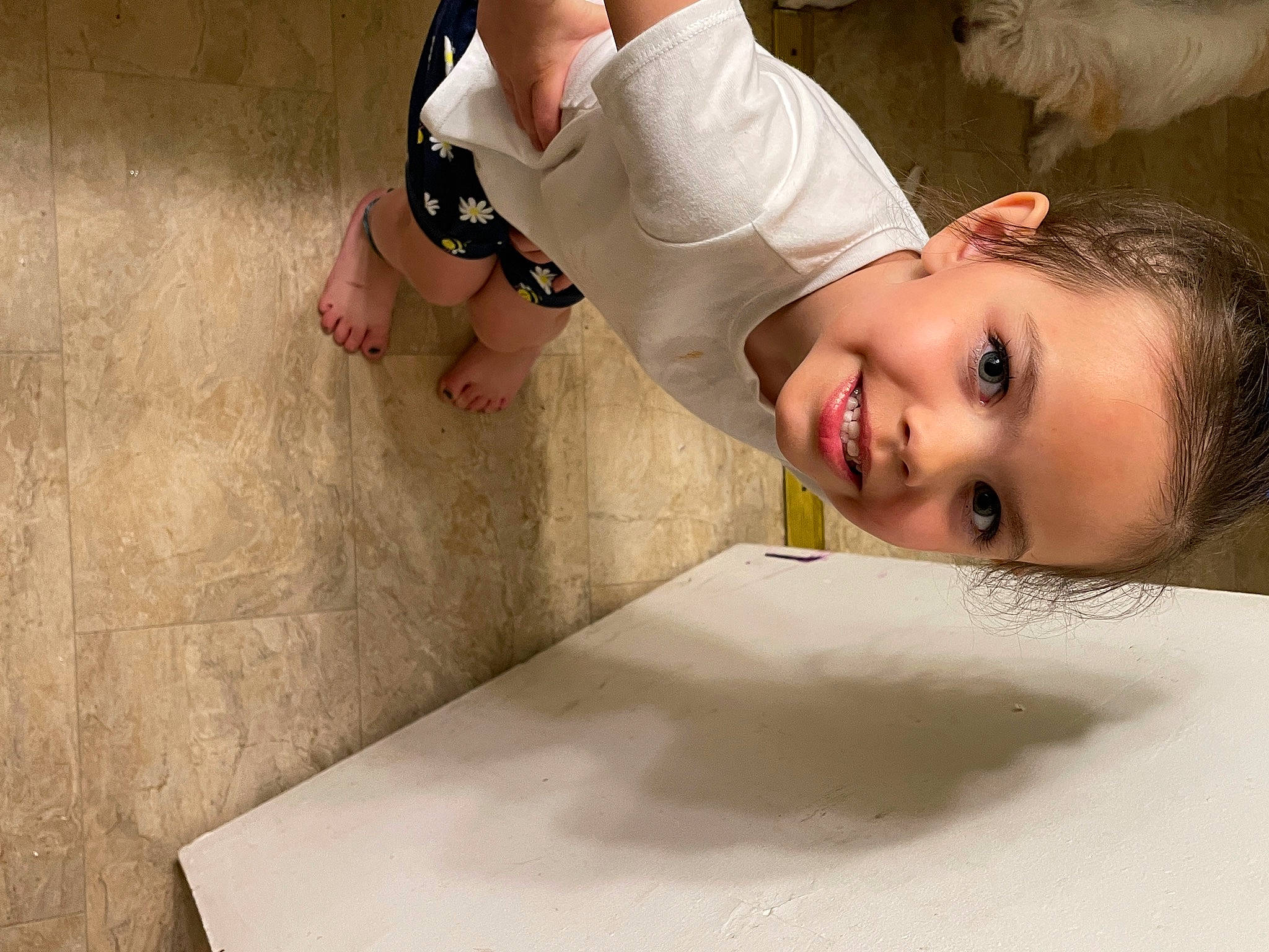Paislee Marie joined the competition — help win amazing prizes! arm, child, dress, elbow, eyelash, flash_photography, flooring, foot, fun, gesture, happy, human, human_body, human_leg, joy, leisure, mammal, person, shoulder, skin