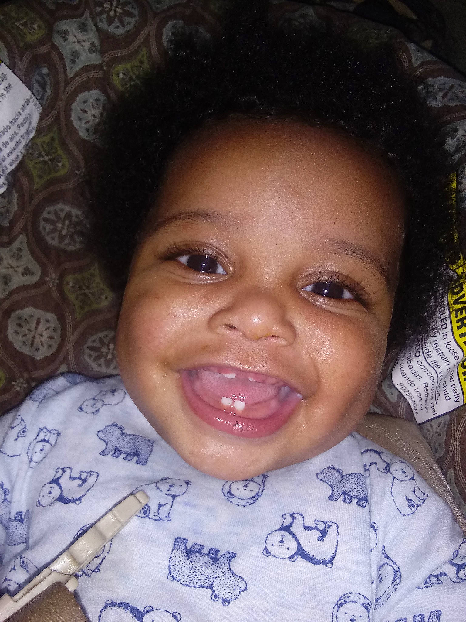 Jay'Veon joined the competition — help win amazing prizes! cheek, child, chin, emotion, eye, eyebrow, face, facial_expression, forehead, girl, hairstyle, head, infant, joy, lip, mouth, nose, person, skin, smile