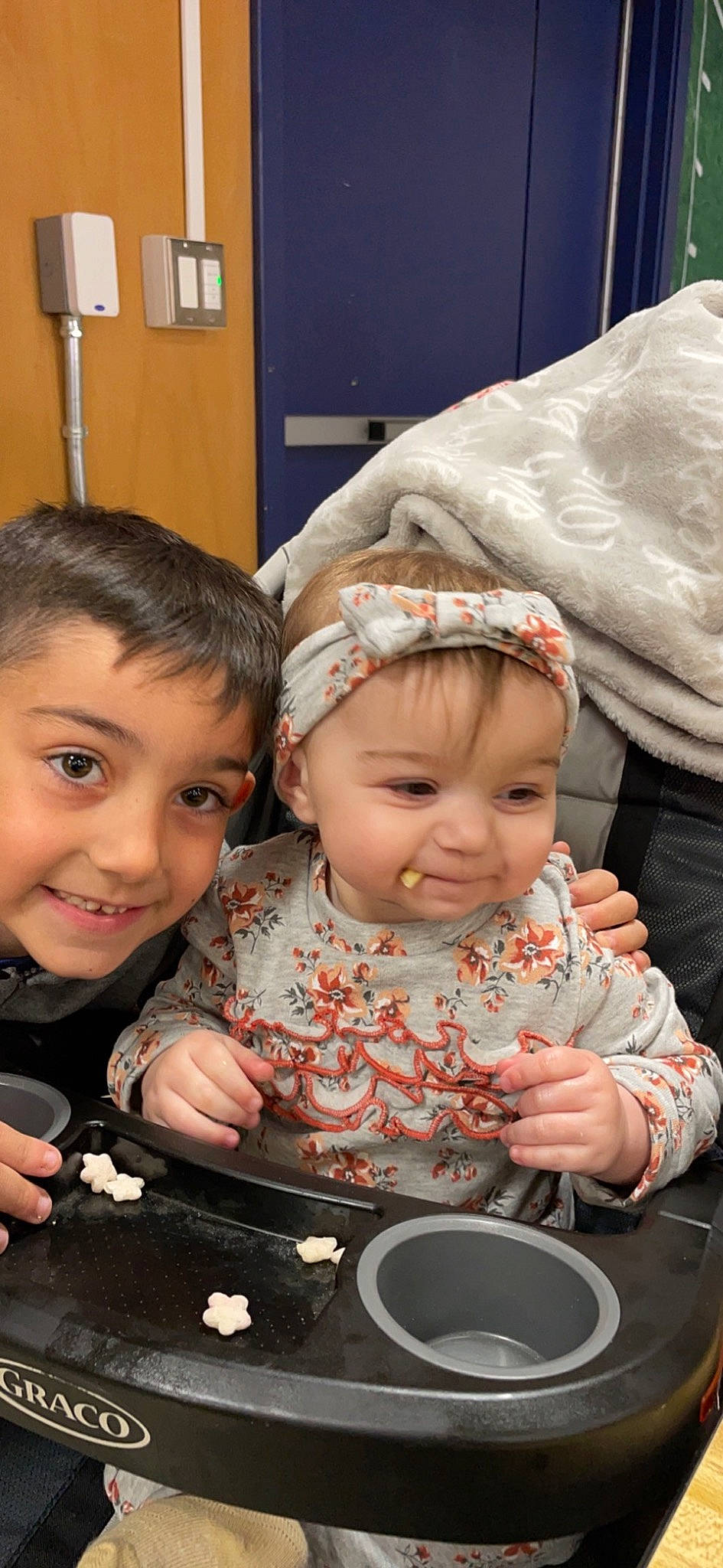 Chelsea joined the competition — help win amazing prizes! baby, bowl, chair, cheek, child, comfort_food, dishware, event, facial_expression, fun, happy, headwear, joy, people, person, plate, serveware, smile, snapshot, sweetness