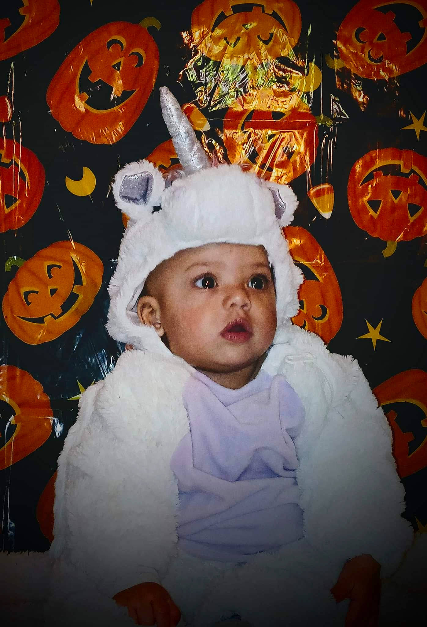 Serenity joined the competition — help win amazing prizes! art, baby, baby_toddler_clothing, calabaza, costume_hat, cucurbita, event, fictional_character, flash_photography, fun, gourd, happy, hat, jack_o_lantern, orange, person, pumpkin, room, toddler, vegetable