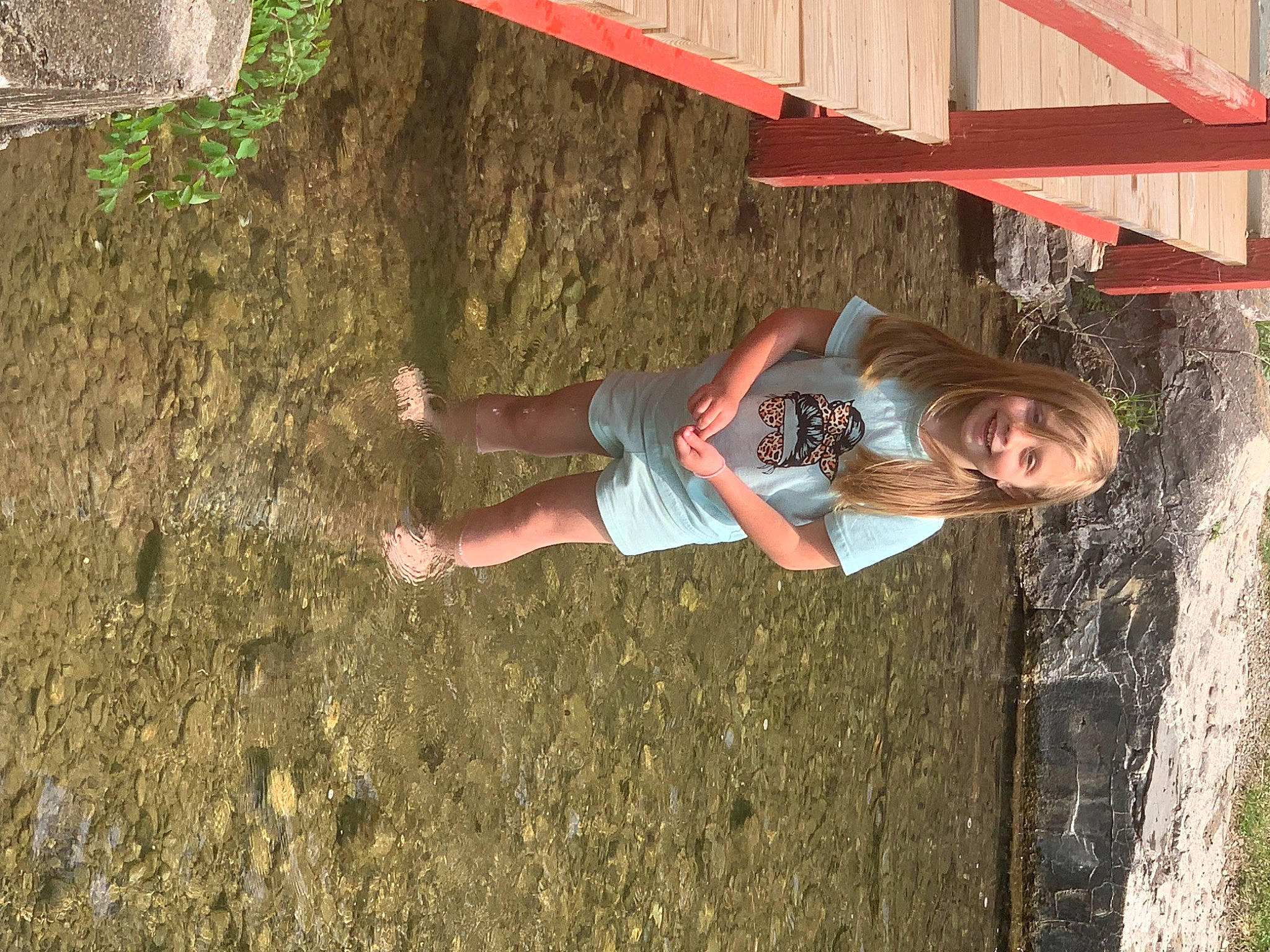 Peyton joined the competition — help win amazing prizes! adventure, child, fun, grass, happy, human_leg, joy, landscape, leisure, outdoor_play_equipment, people_in_nature, person, plant, recreation, shorts, smile, soil, t_shirt, thigh, tree