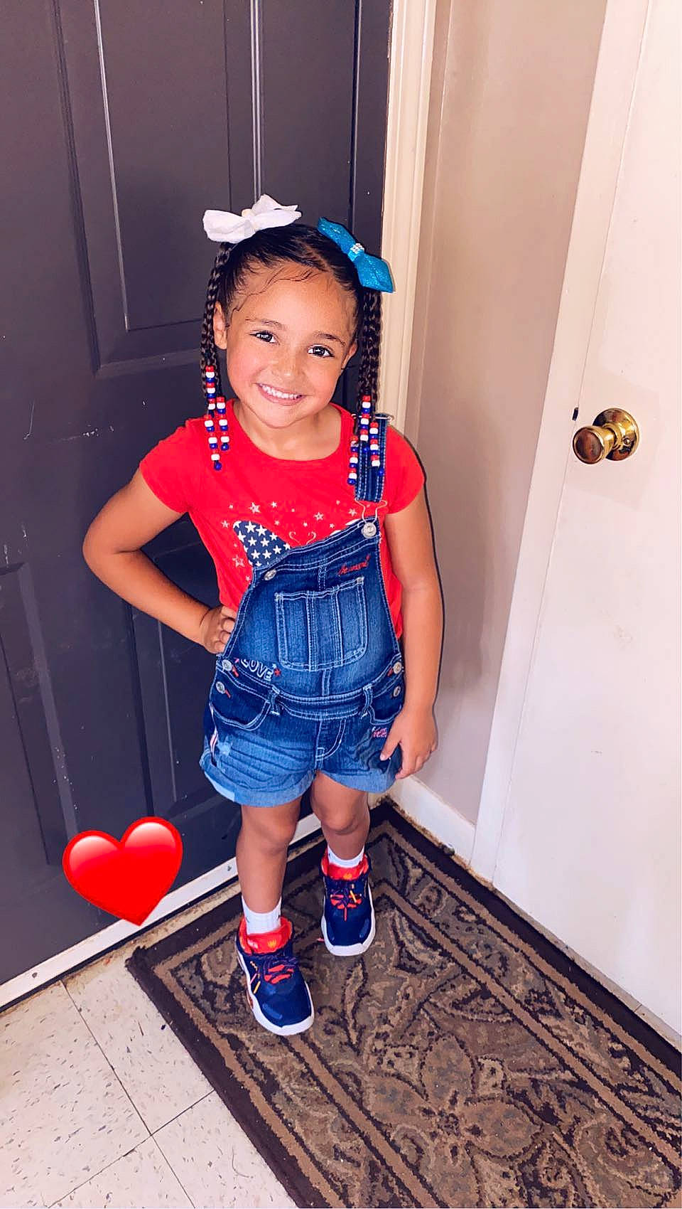 Bry'Leigh joined the competition — help win amazing prizes! arm, baby_toddler_clothing, balloon, child, door, electric_blue, flooring, fun, happy, human_leg, joy, leg, person, pink, purple, sleeve, smile, standing, t_shirt, thigh