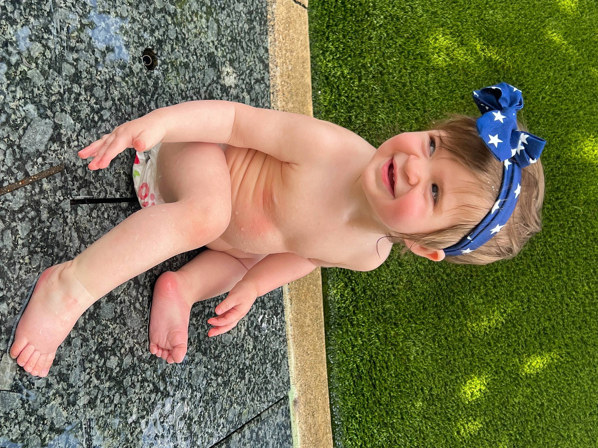 Rylan joined the competition — help win amazing prizes! arm, baby, barechested, chest, finger, fun, grass, happy, headgear, headwear, human_leg, joy, lawn, leg, leisure, people_in_nature, person, personal_protective_equipment, recreation, smile