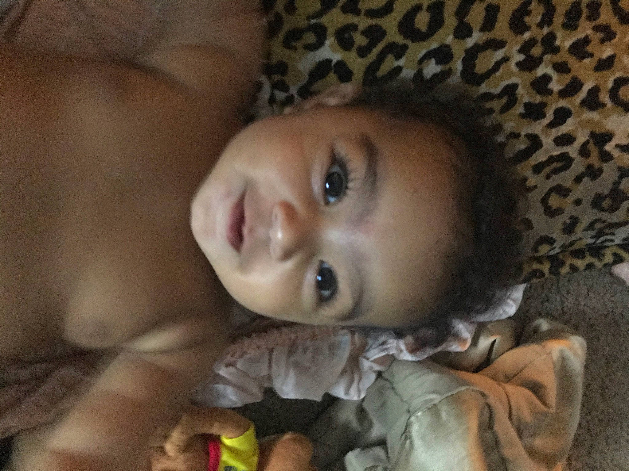 Maleah joined the competition — help win amazing prizes! baby, cheek, child, comfort, dress, eye, eyebrow, eyelash, flash_photography, happy, human_body, iris, lip, mouth, nose, person, skin, smile, toddler, tree