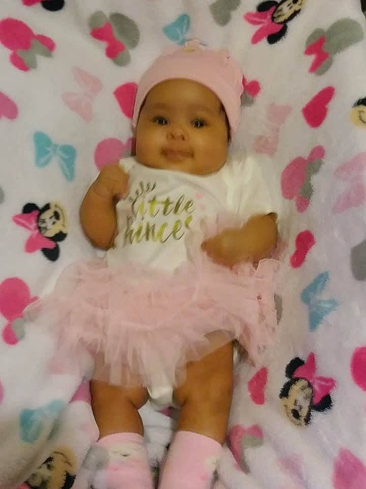 Harleigh joined the competition — help win amazing prizes! baby, baby_products, baby_toddler_clothing, cheek, child, head, headwear, person, pink, product, skin, toddler