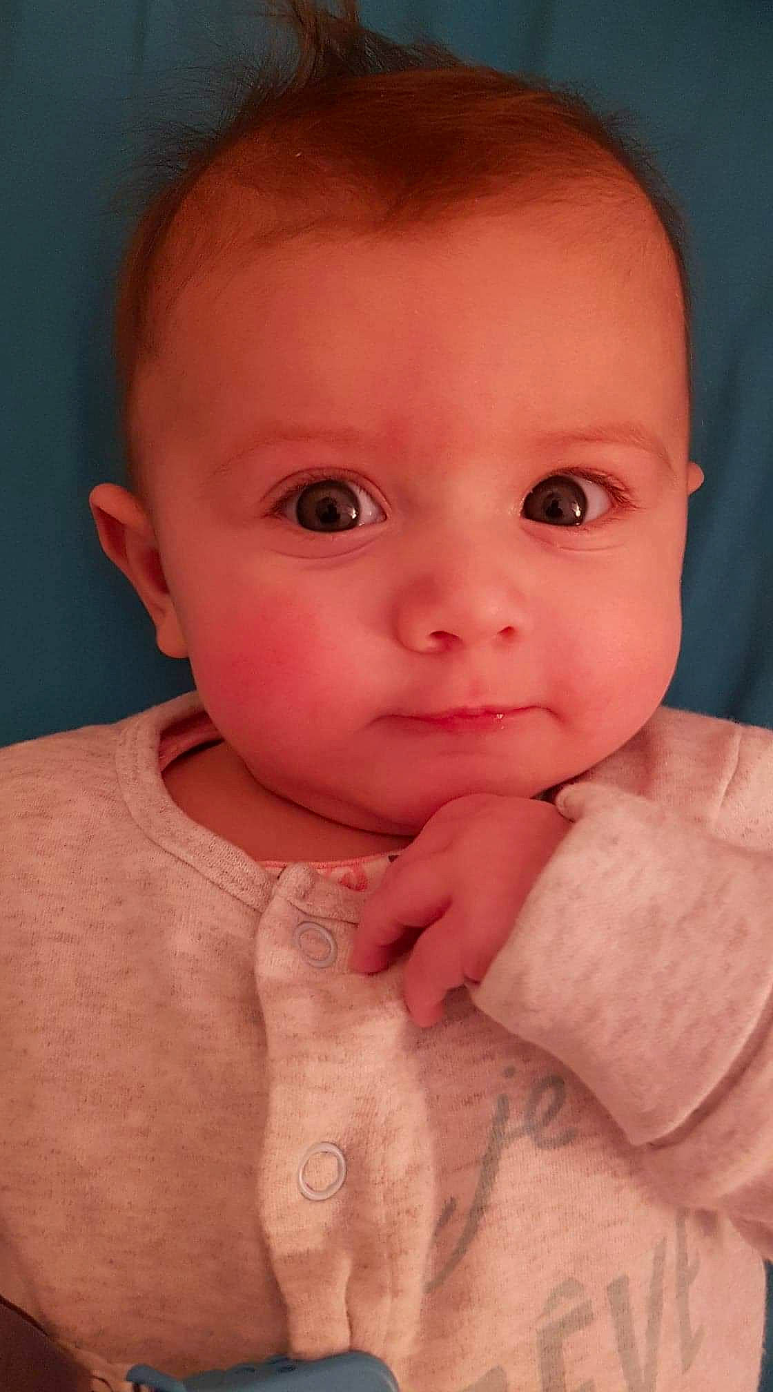 Letty is registered to the contest to win money with this photo: baby, beauty, cheek, child, chin, close_up, eye, eyebrow, face, forehead, head, iris, lip, mouth, muscle, nose, organ, person, pink, skin