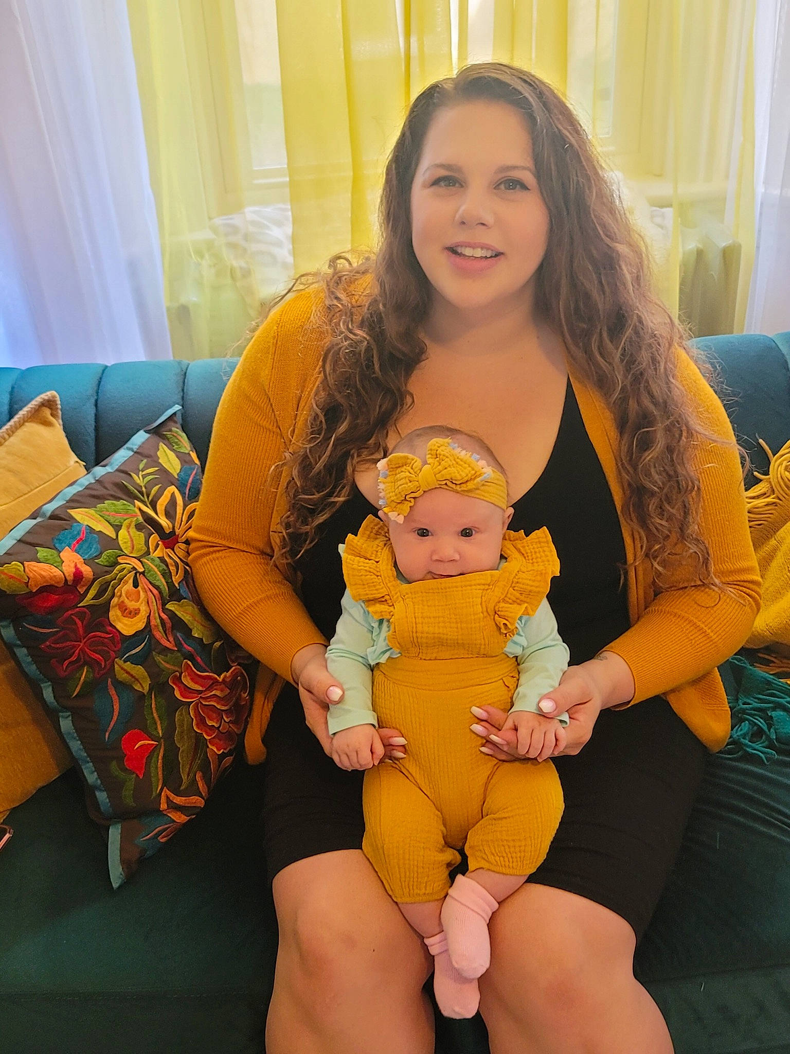 Phoenix joined the competition — help win amazing prizes! baby, comfort, curtain, eye, face, happy, head, headwear, human_body, interaction, iris, joint, joy, lap, mouth, person, shoulder, skin, smile, standing