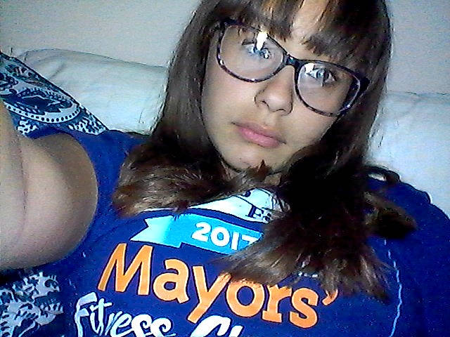 Yasmin is registered to the contest to win money with this photo: bangs, black_hair, brown_hair, cool, eyewear, glasses, hair, hairstyle, lip, long_hair, person, photography, selfie, smile, t_shirt