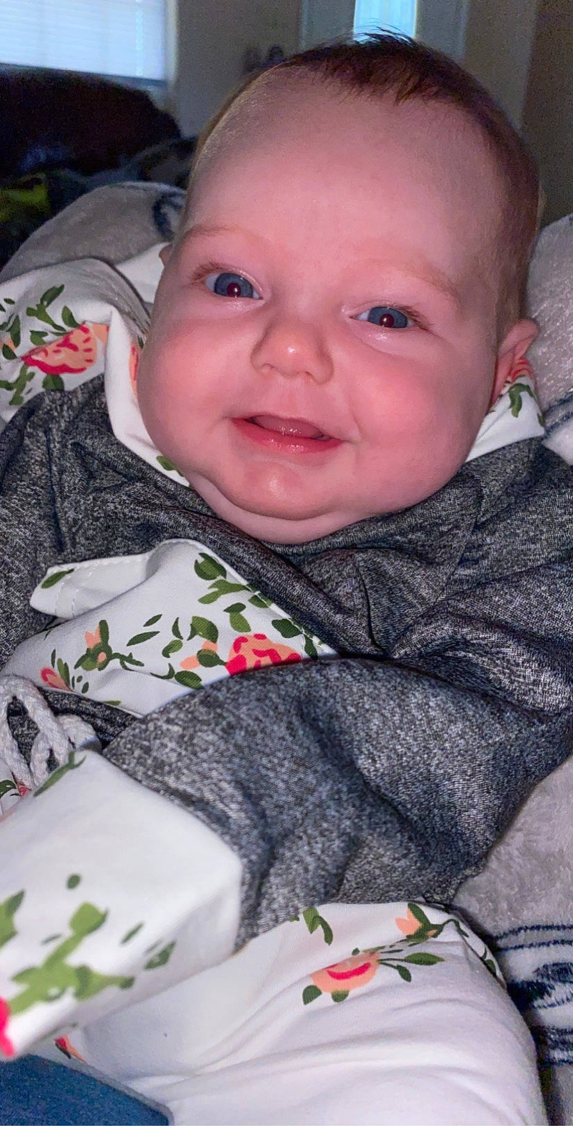 Ellyana is registered to the contest to win money with this photo: baby, cheek, child, chin, eye, face, facial_expression, forehead, head, iris, joy, lip, mouth, nose, person, skin, smile, toddler