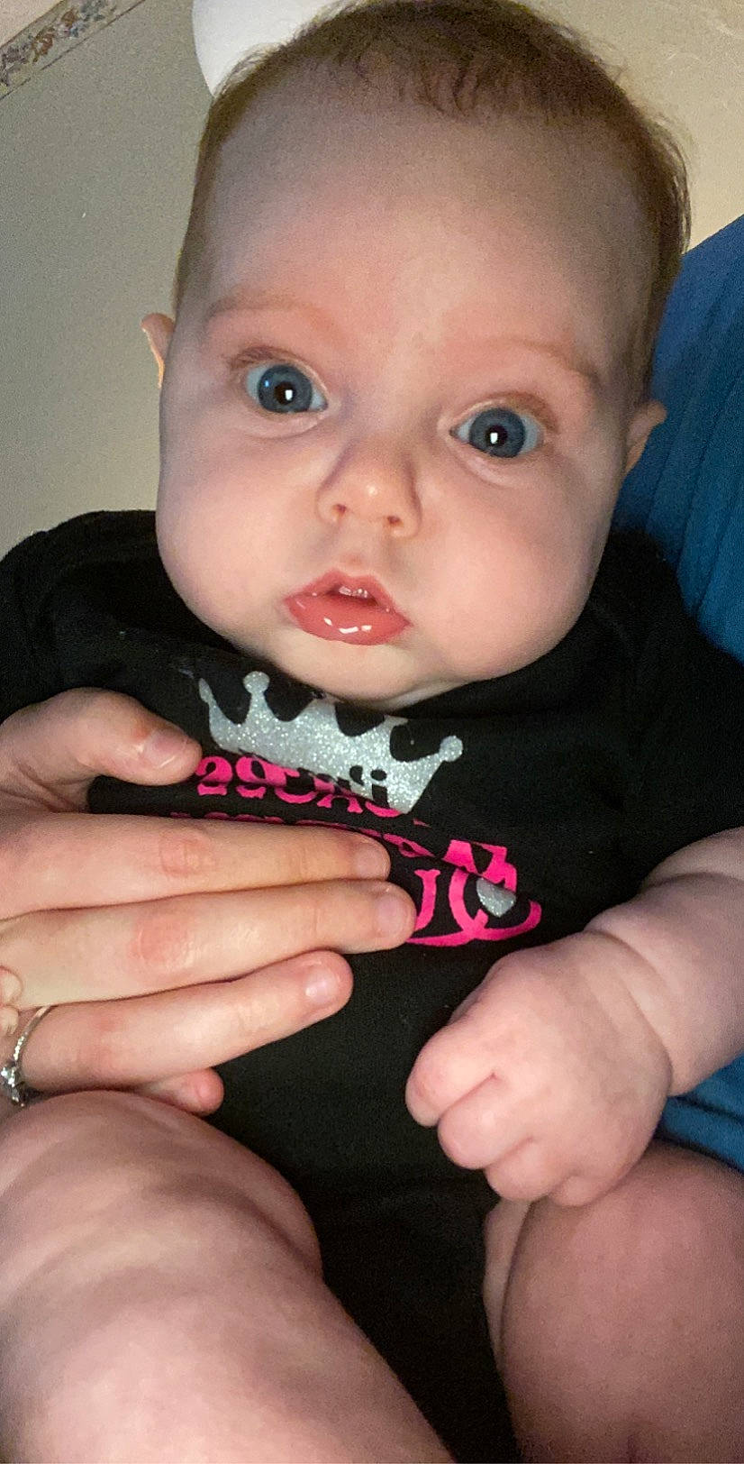 Ellyana joined the competition — help win amazing prizes! baby, cheek, child, chin, eye, eyebrow, face, finger, forehead, hand, head, lip, mouth, nail, neck, nose, person, pink, skin, thumb