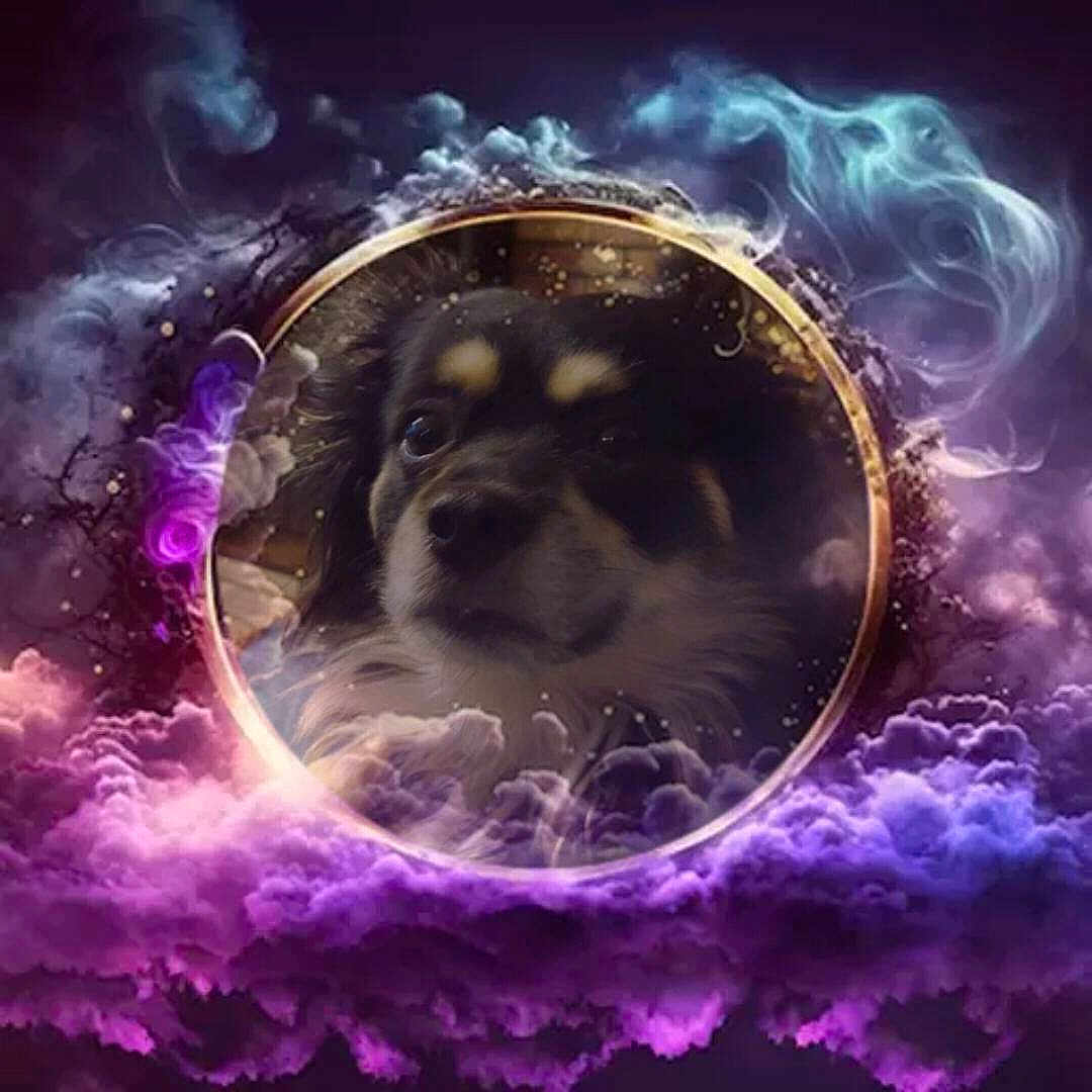 Maton joined the competition — help win amazing prizes! art, astronomical_object, atmosphere, carnivore, cg_artwork, circle, darkness, dog_breed, electric_blue, event, flash_photography, fractal_art, illustration, organism, purple, sky, space, violet, water, world