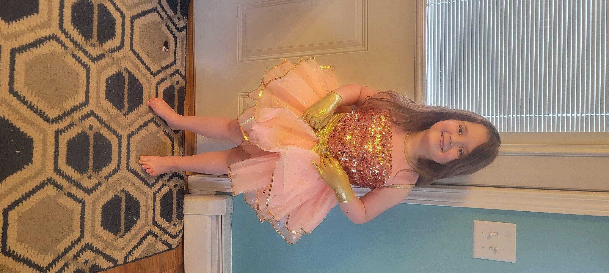 Cecilia joined the competition — help win amazing prizes! abdomen, cocktail_dress, day_dress, dress, event, fashion_design, fun, human_leg, jewellery, joy, long_hair, orange, peach, person, pink, room, thigh, trunk, waist, window