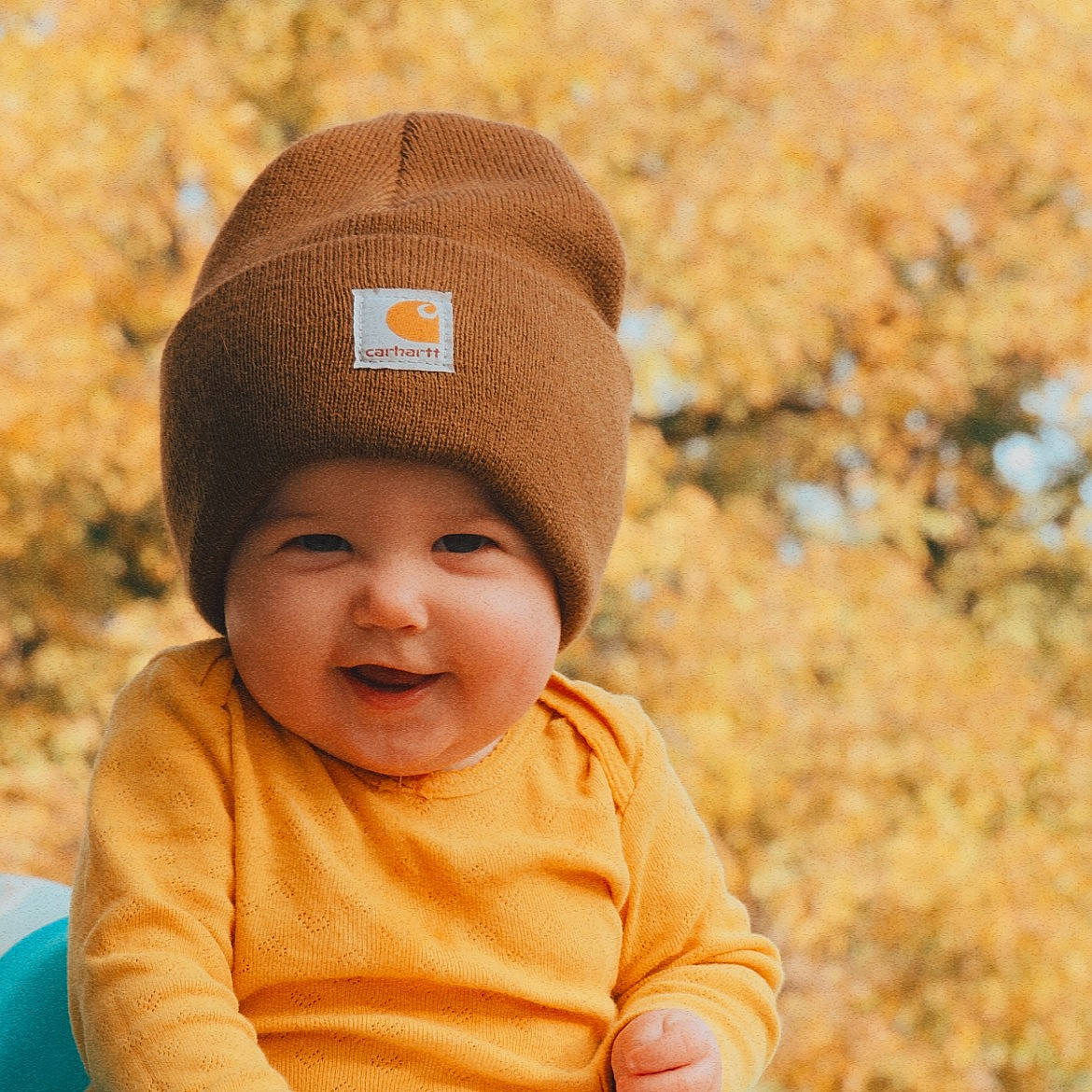 Tinley joined the competition — help win amazing prizes! baby, baby_toddler_clothing, beanie, cap, cheek, child, chin, eye, fashion_accessory, fun, grass, happy, headgear, headwear, knit_cap, people_in_nature, person, sleeve, smile, toddler