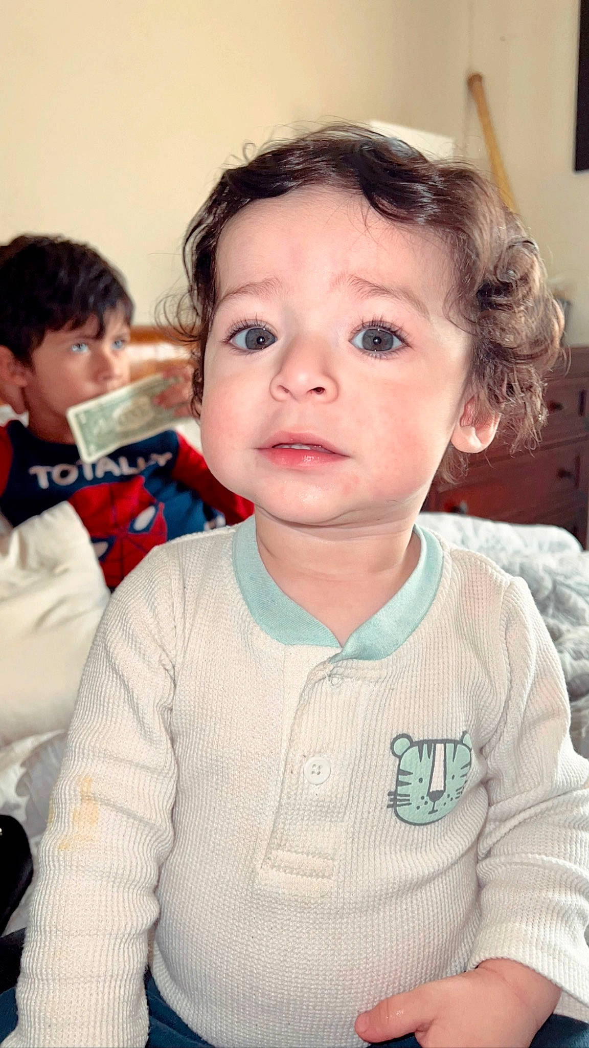 Julian joined the competition — help win amazing prizes! baby_toddler_clothing, cheek, child, chin, ear, eye, eyebrow, eyelash, forehead, hair, hairstyle, happy, head, iris, lip, mouth, nose, person, skin, sleeve