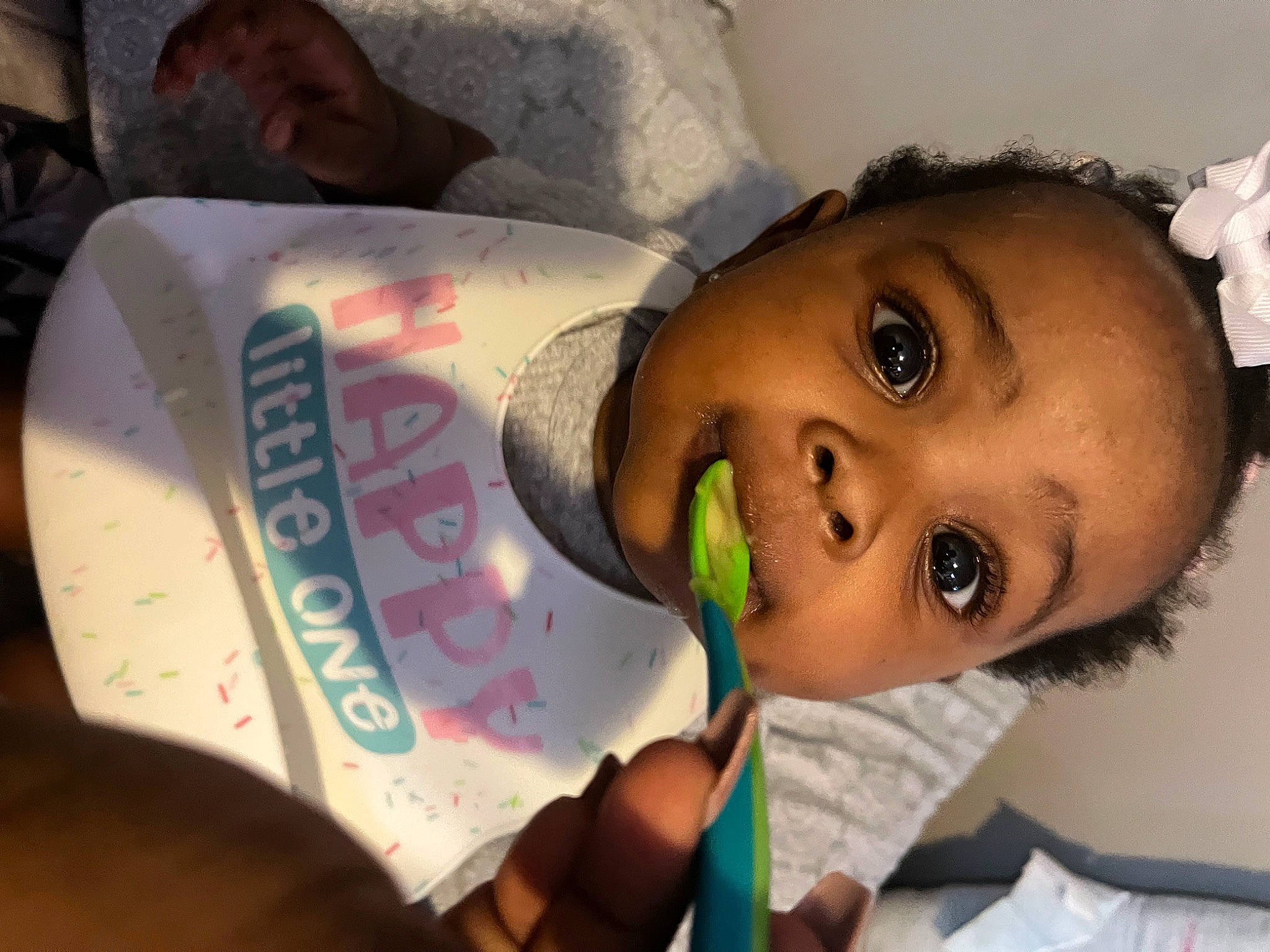 Jacqueline is registered to the contest to win money with this photo: baby, cheek, child, drink, drinking, drinkware, ear, eyelash, facial_expression, food, fun, happy, lip, mouth, nose, person, plastic_bottle, skin, smile, toddler