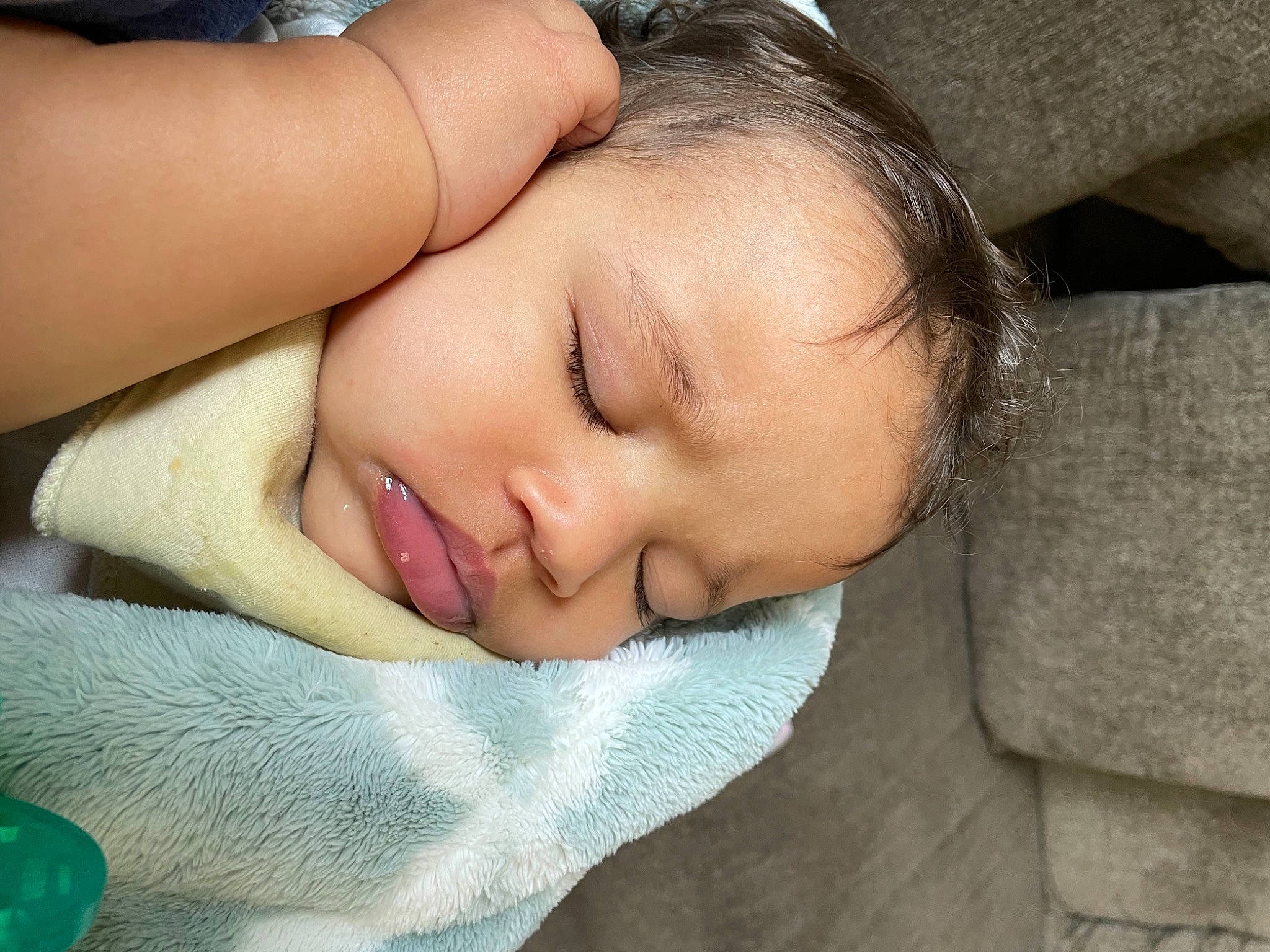 Kyla joined the competition — help win amazing prizes! baby, baby_products, baby_sleeping, baby_toddler_clothing, bedtime, cheek, child, comfort, eye, eyelash, finger, happy, head, linens, nap, nose, person, skin, sleep, toddler