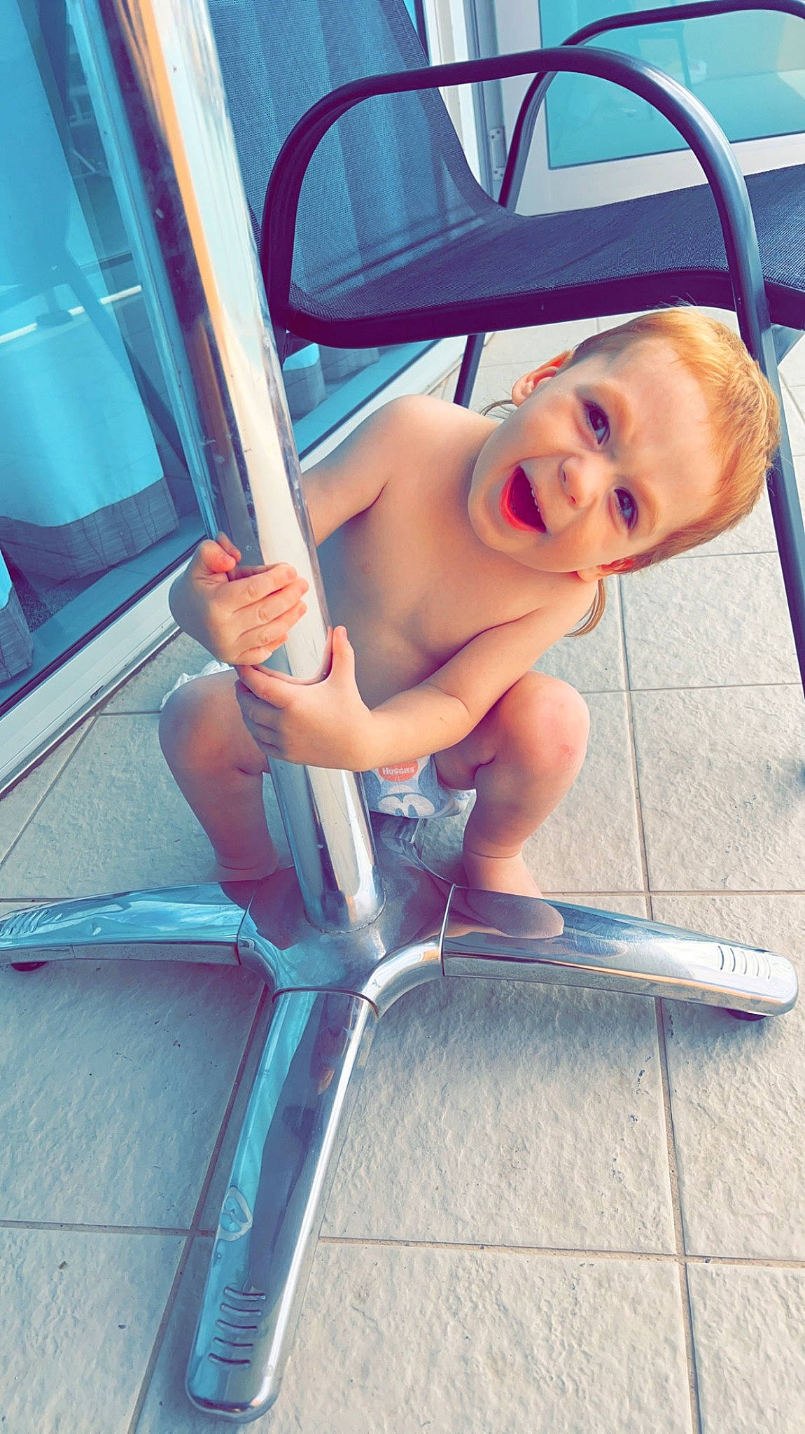 Levi joined the competition — help win amazing prizes! auto_part, automotive_design, automotive_exterior, automotive_mirror, automotive_window_part, car, chair, electric_blue, eyewear, family_car, glass, happy, hood, human_leg, leisure, motor_vehicle, person, toddler, vehicle_door, window