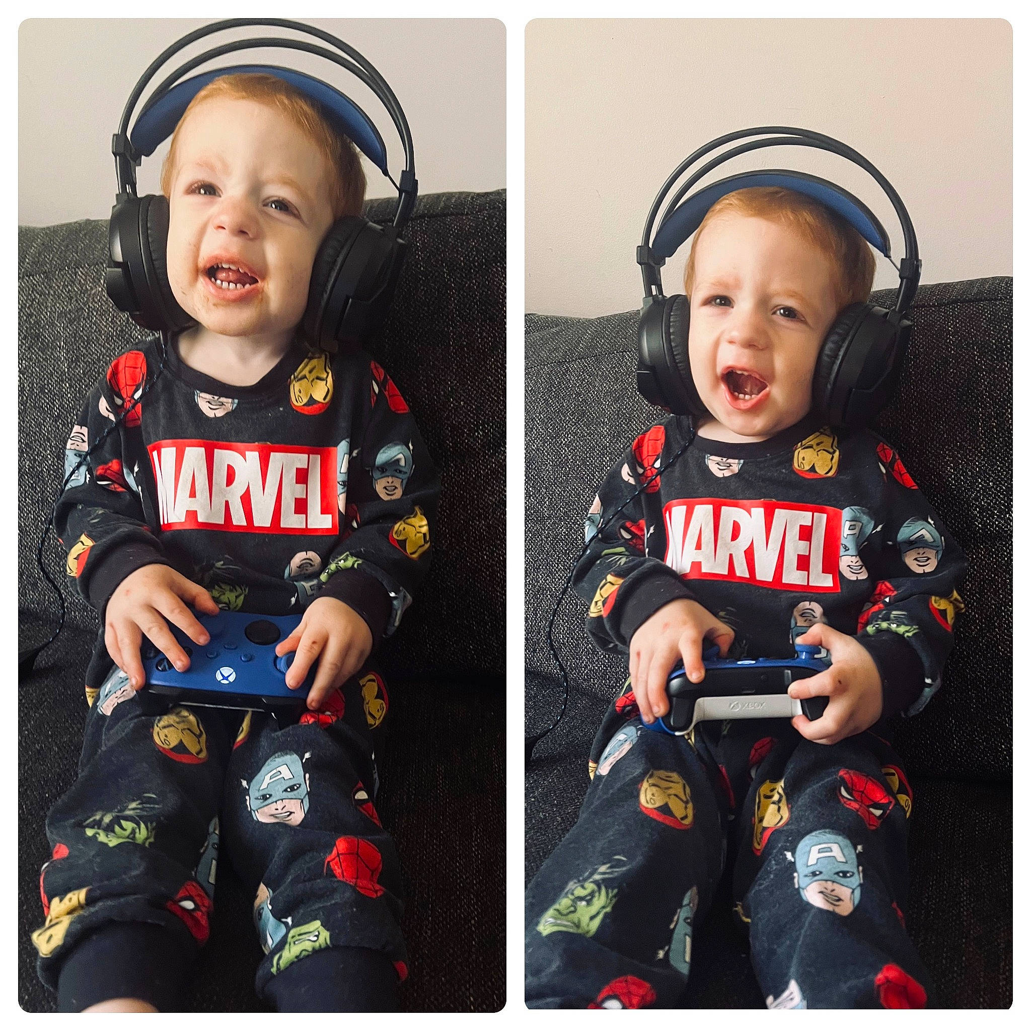 Levi joined the competition — help win amazing prizes! baby, baby_products, baby_toddler_clothing, child, collar, electric_blue, face, font, gesture, happy, headgear, orange, outerwear, pattern, person, photograph, product, sleeve, smile, t_shirt