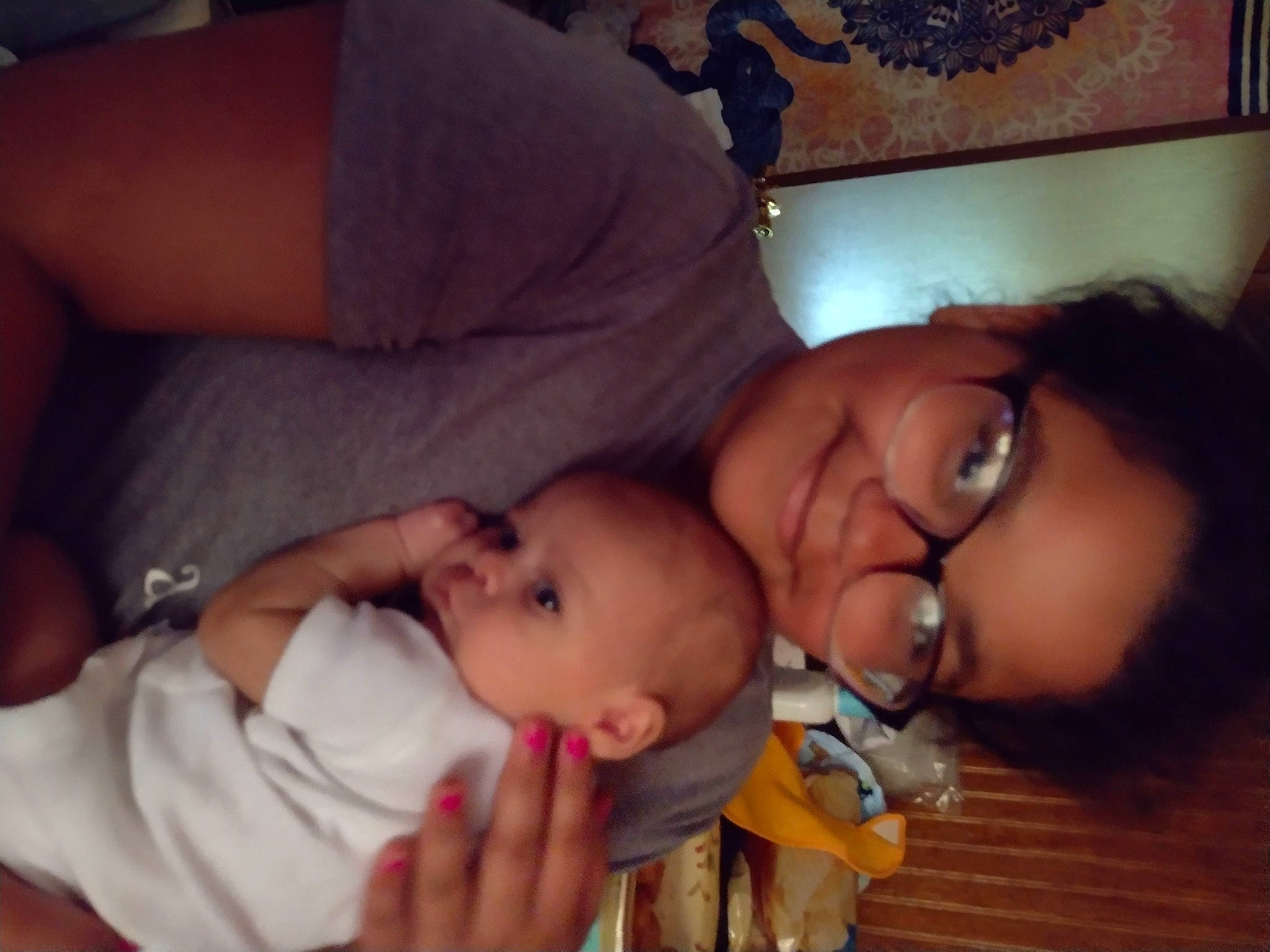 Leah joined the competition — help win amazing prizes! baby, baby_toddler_clothing, cheek, comfort, eyelash, eyewear, finger, fun, gesture, glasses, happy, iris, joy, lip, mouth, nose, person, skin, smile, toddler