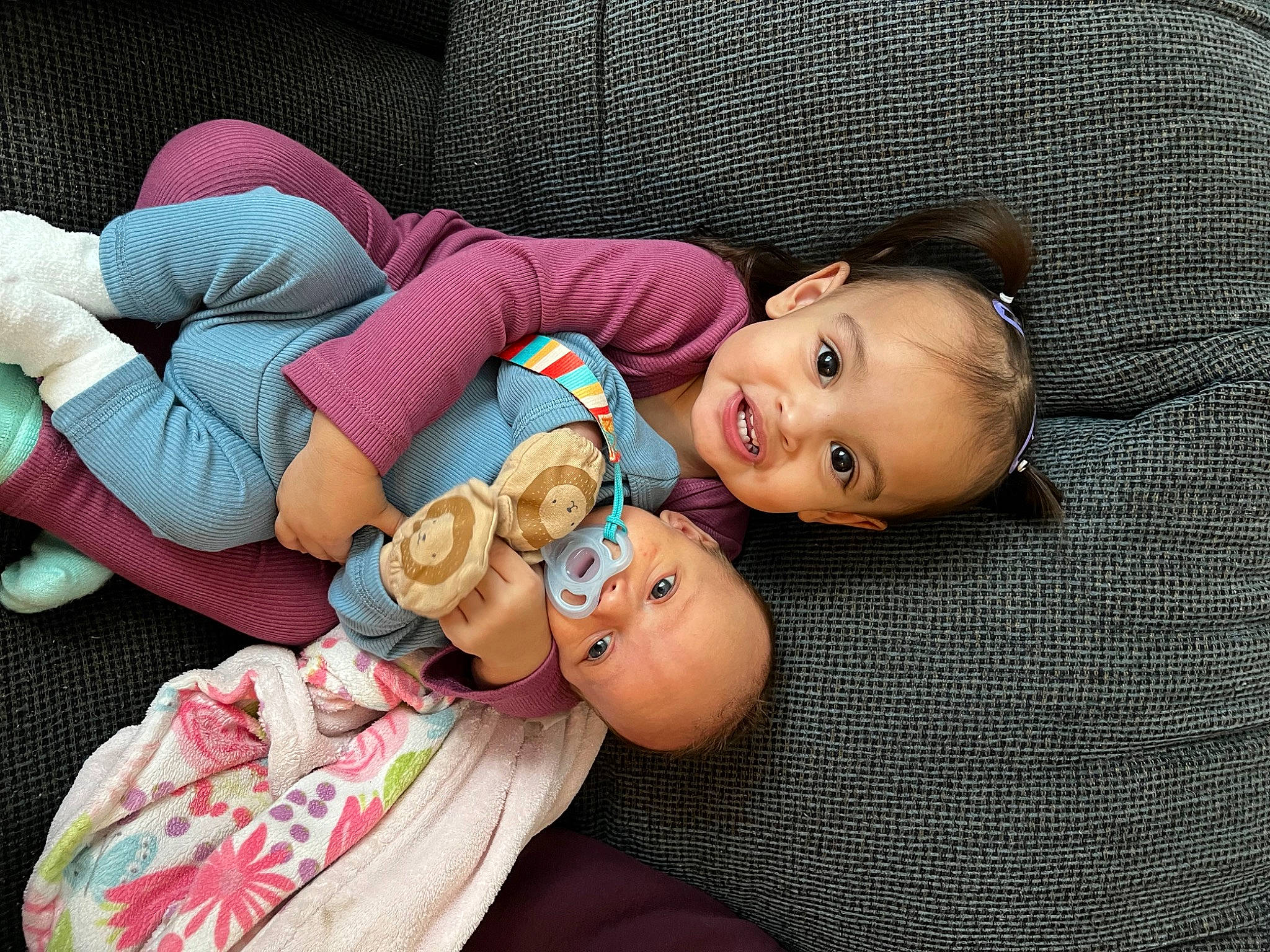 Luciana is registered to the contest to win money with this photo: baby, baby_products, baby_toddler_clothing, cheek, child, comfort, doll, eye, fun, happy, headgear, mammal, person, pink, skin, smile, stuffed_toy, textile, toddler, toy