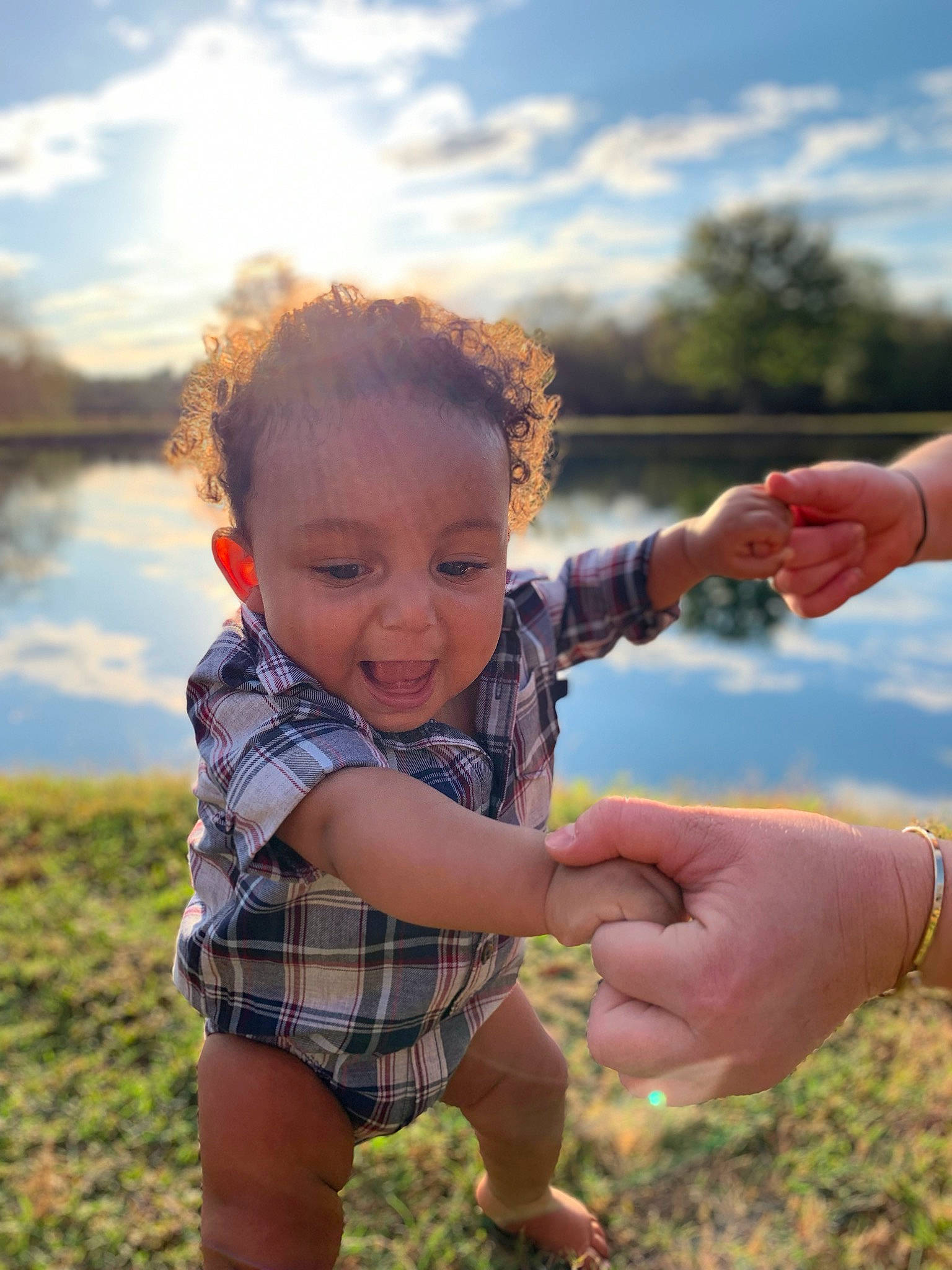 Téo joined the competition — help win amazing prizes! adaptation, arm, child, finger, fun, gesture, grass, hand, happy, joy, muscle, people_in_nature, person, photography, play, smile, summer, thumb, toddler, vacation
