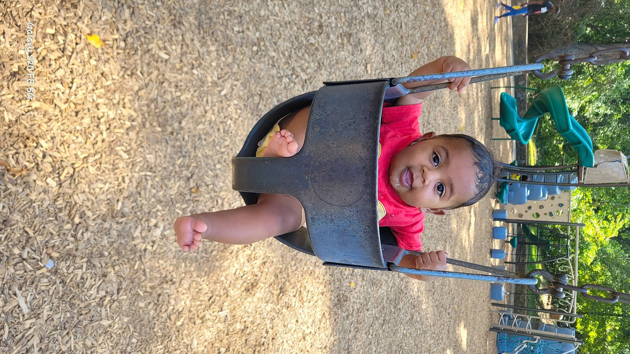 Azriel joined the competition — help win amazing prizes! baby_toddler_clothing, child, city, fun, grass, landscape, leisure, people_in_nature, person, plant, recreation, shadow, smile, soil, tire, toddler, tree, vacation, window