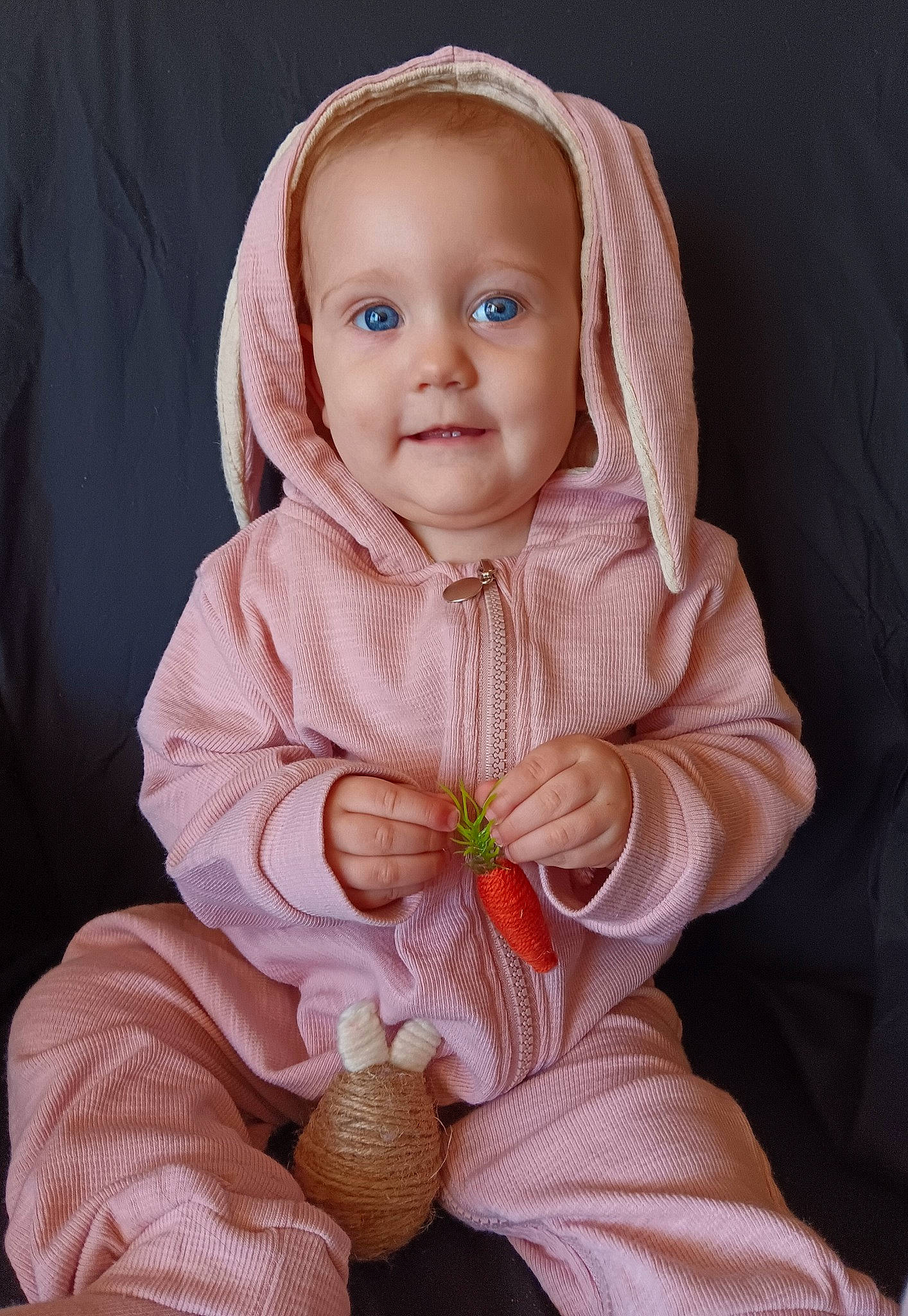 Prairie joined the competition — help win amazing prizes! baby, baby_products, baby_toddler_clothing, cheek, child, fur, happy, human_body, linens, peach, person, petal, pink, portrait, portrait_photography, sitting, skin, sleeve, smile, textile