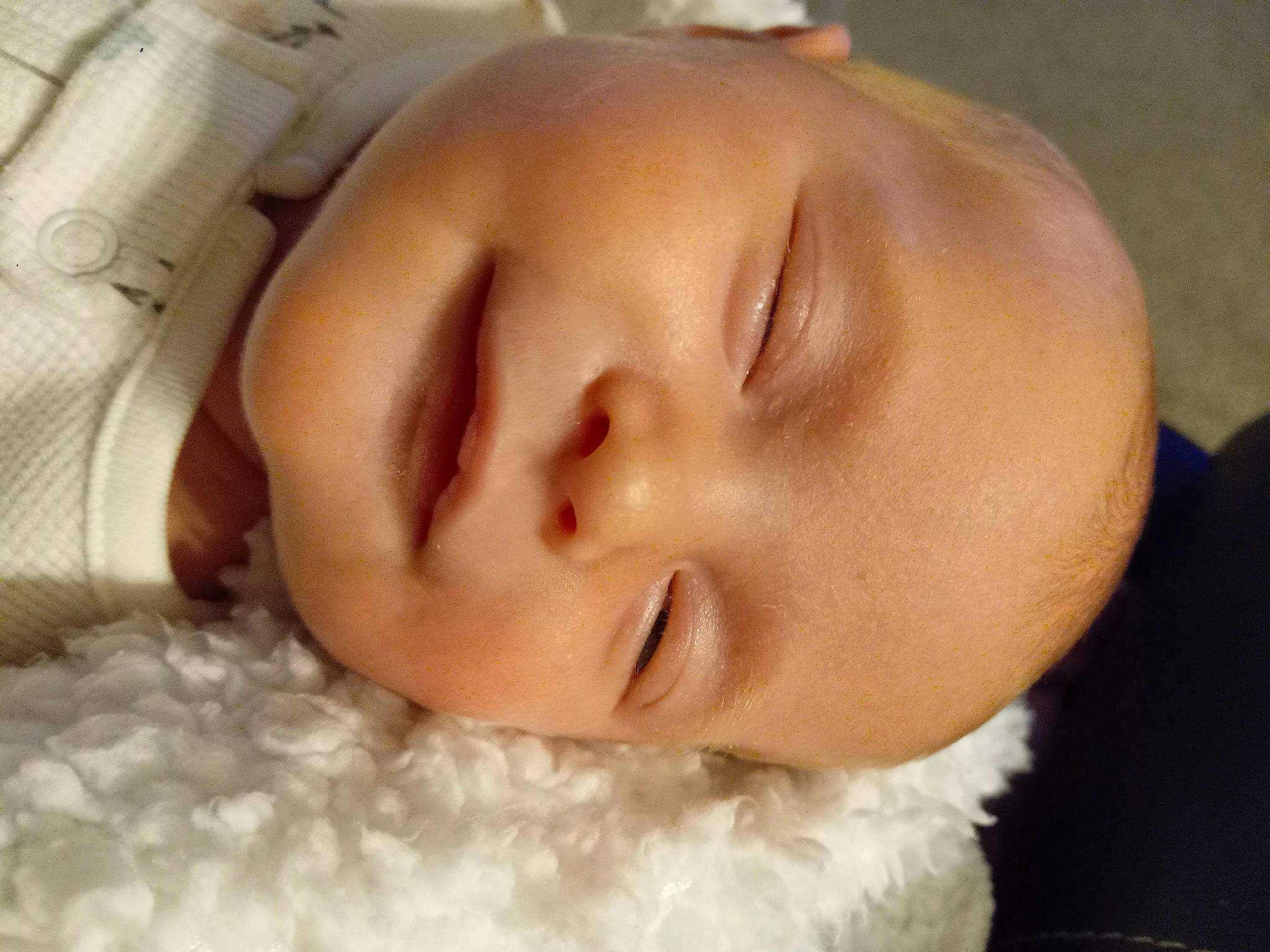 Iona is registered to the contest to win money with this photo: baby, baby_sleeping, bedtime, cheek, child, comfort, ear, eye, eyelash, fur, hair, happy, head, headgear, iris, lip, nap, nose, person, skin