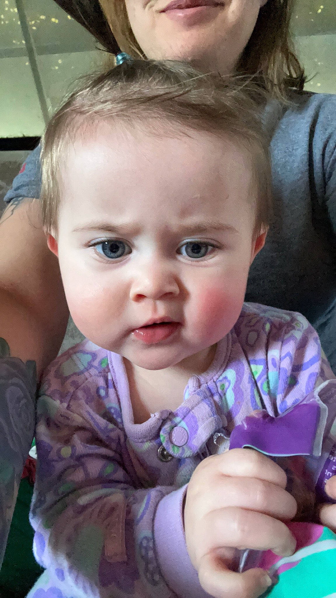 Charlie joined the competition — help win amazing prizes! baby, baby_toddler_clothing, cheek, ear, eye, eyelash, face, facial_expression, finger, grass, hairstyle, hand, iris, lip, mouth, nose, organ, person, product, skin