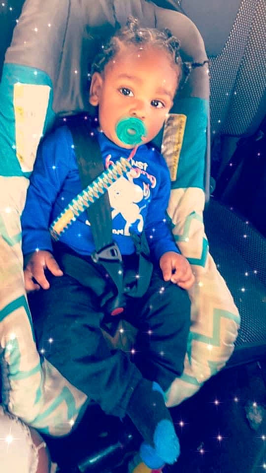 Kyzer joined the competition — help win amazing prizes! baby, blue, child, cool, fictional_character, fun, outerwear, person, play, smile, space, toddler