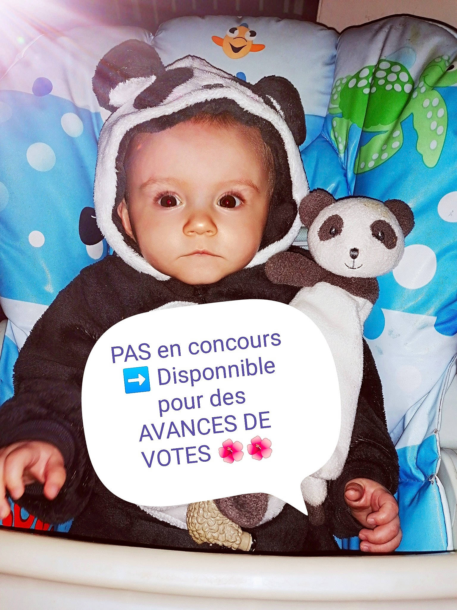 Lou-ann a rejoint le concours — aidez-le/la à gagner de superbes lots ! baby, baby_products, baby_toddler_clothing, cheek, child, eyelash, font, happy, linens, mammal, pattern, person, photo_caption, pink, poster, product, stuffed_toy, textile, toddler, toy