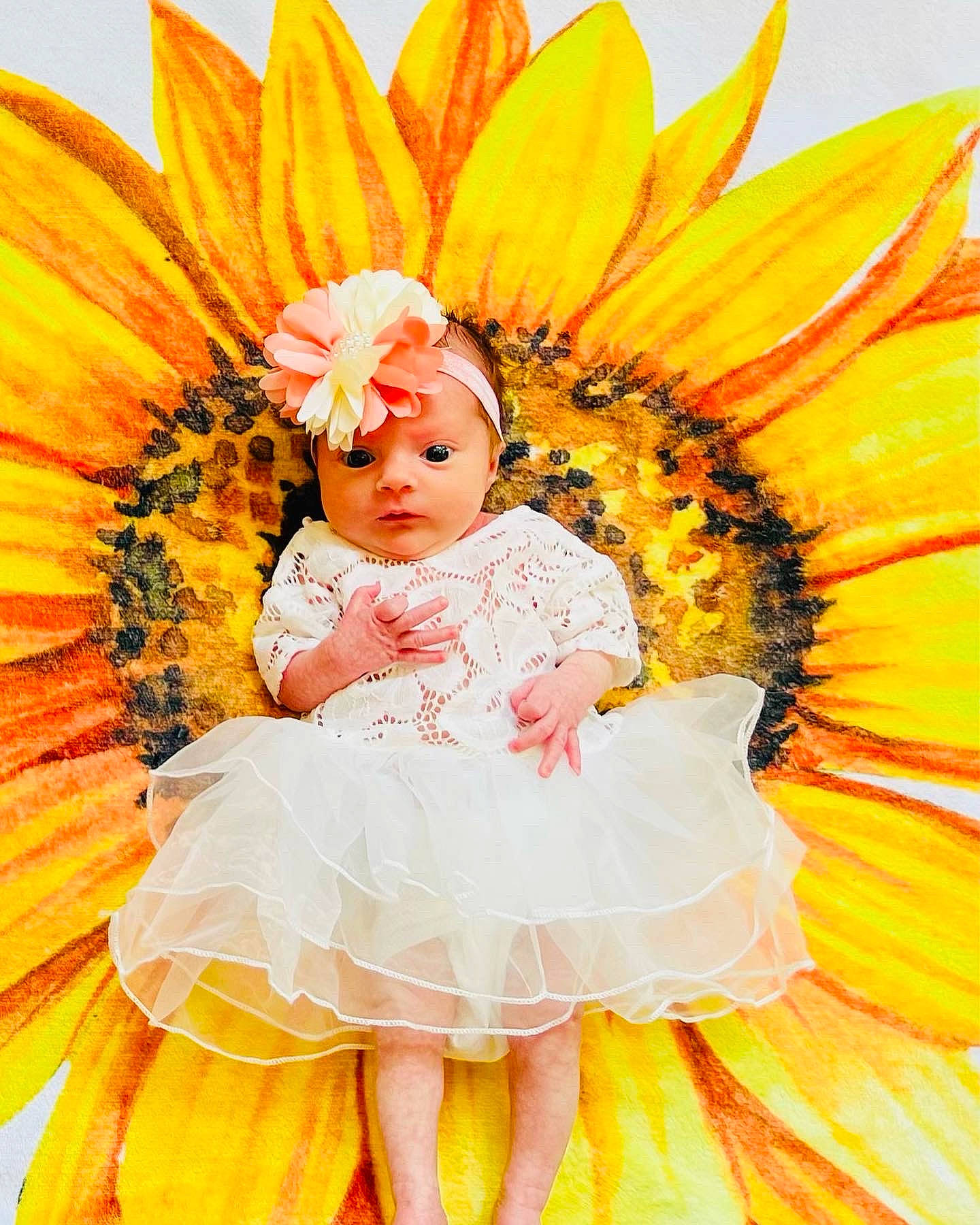 Keira joined the competition — help win amazing prizes! angel, art, baby, baby_toddler_clothing, child, costume, cut_flowers, event, fashion_accessory, fictional_character, flower, hair_accessory, happy, headgear, headpiece, headwear, mythical_creature, peach, person, petal