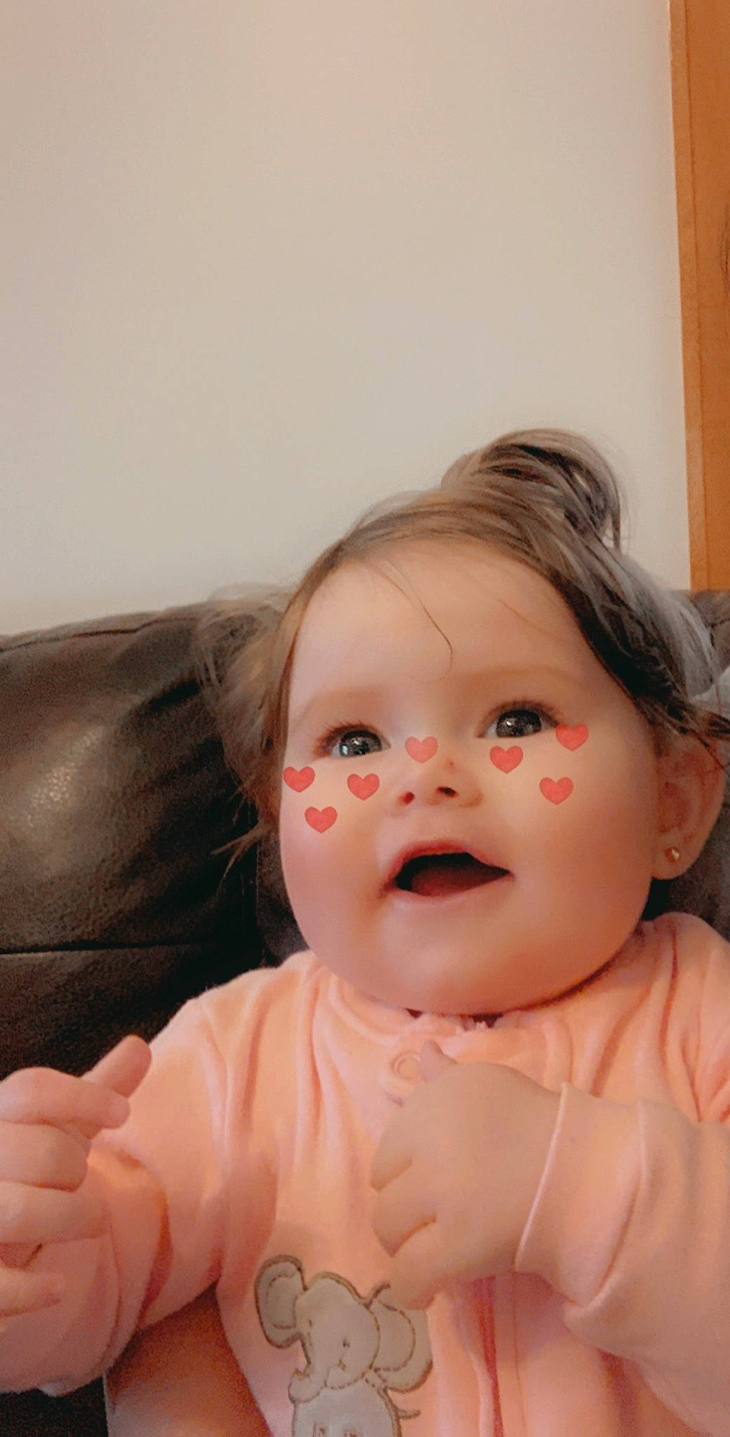 Kylie joined the competition — help win amazing prizes! baby, cheek, child, chin, ear, eye, face, forehead, head, iris, lip, mouth, neck, nose, person, skin, toddler