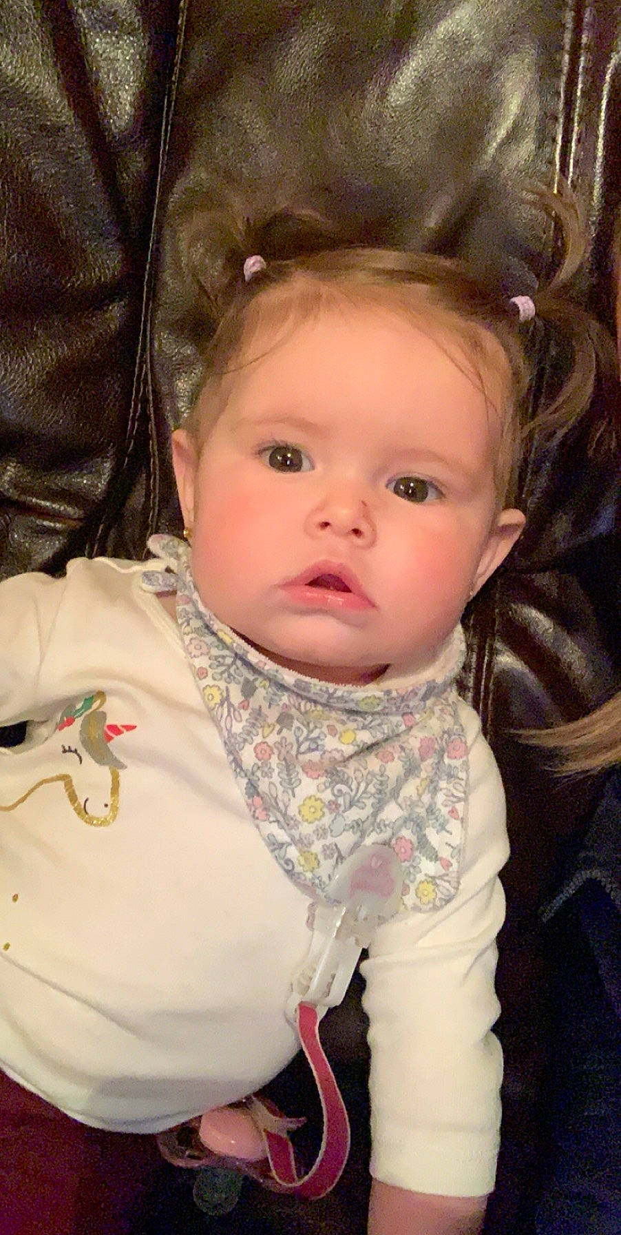 Kylie joined the competition — help win amazing prizes! baby, brown_hair, cheek, child, child_model, chin, ear, eye, face, hair, head, iris, lip, nose, person, skin, smile, toddler