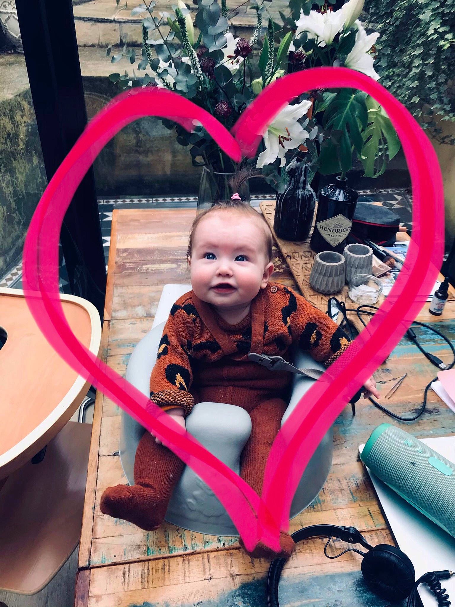 Lili joined the competition — help win amazing prizes! baby, baby_toddler_clothing, beauty, child, comfort, facial_expression, fun, grass, happy, leisure, magenta, person, photograph, pink, product, public_space, red, shoe, smile, snapshot