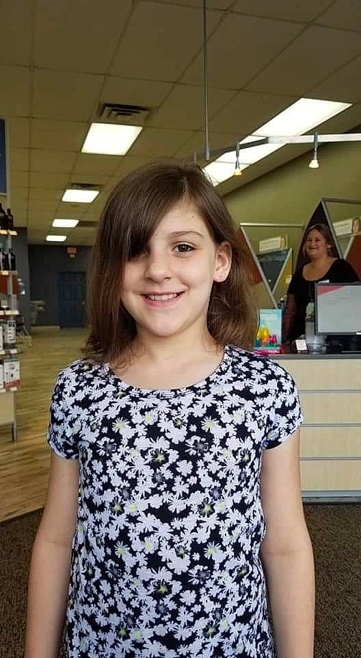 Haley joined the competition — help win amazing prizes! hair, hairstyle, joy, person, shoulder, smile, snapshot, t_shirt